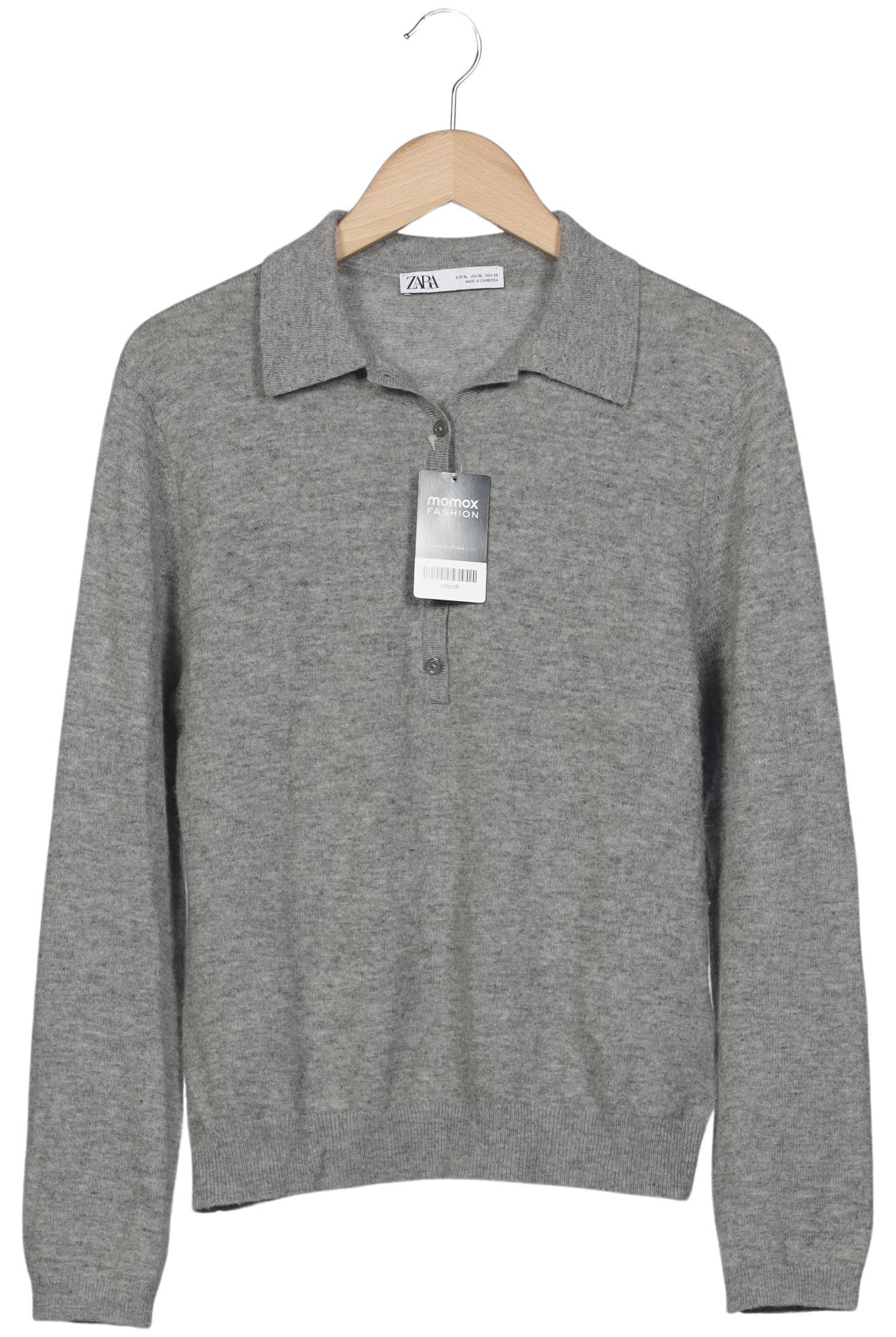 

Zara Damen Pullover, grau, Gr. 44
