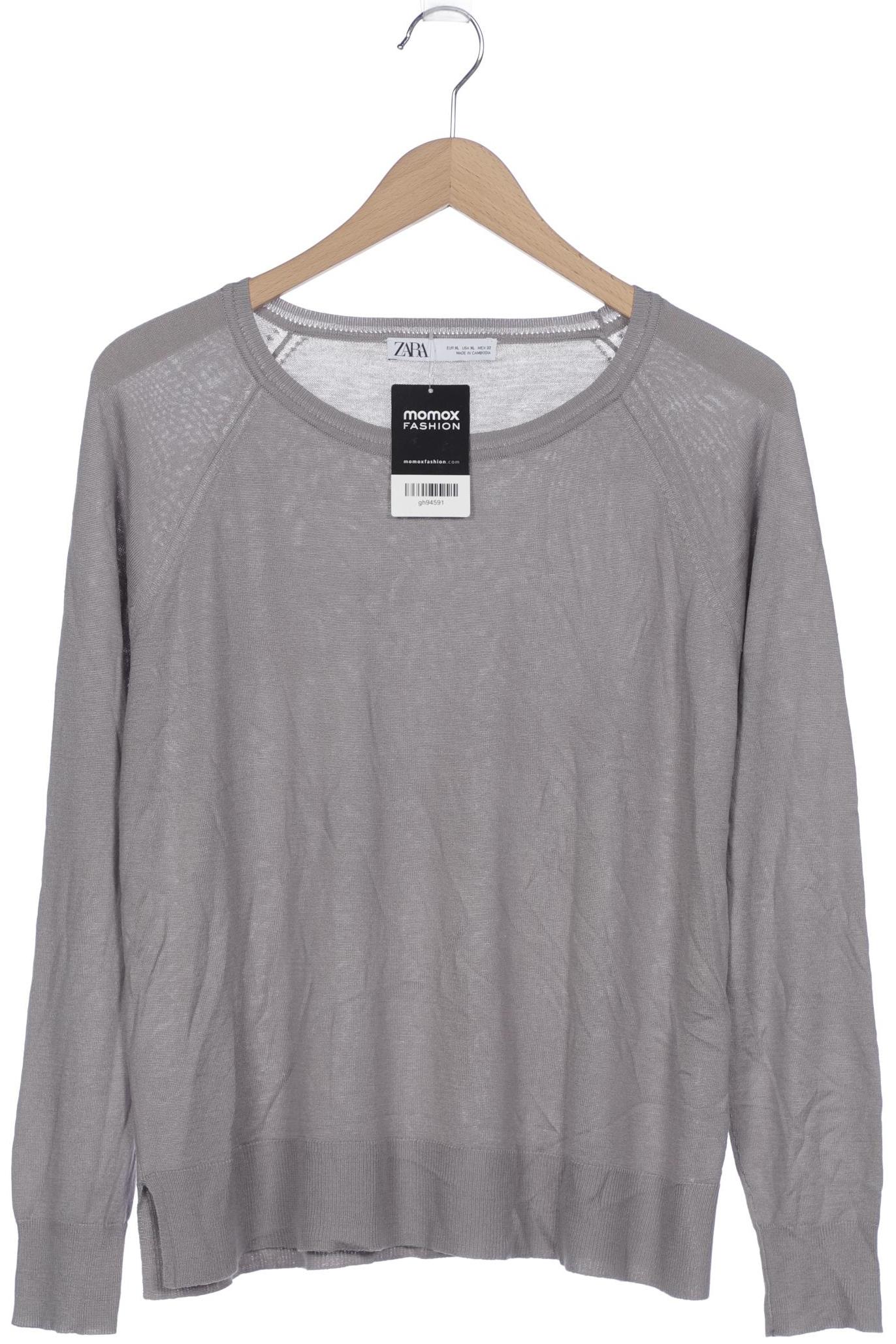 

Zara Damen Pullover, grau, Gr. 44