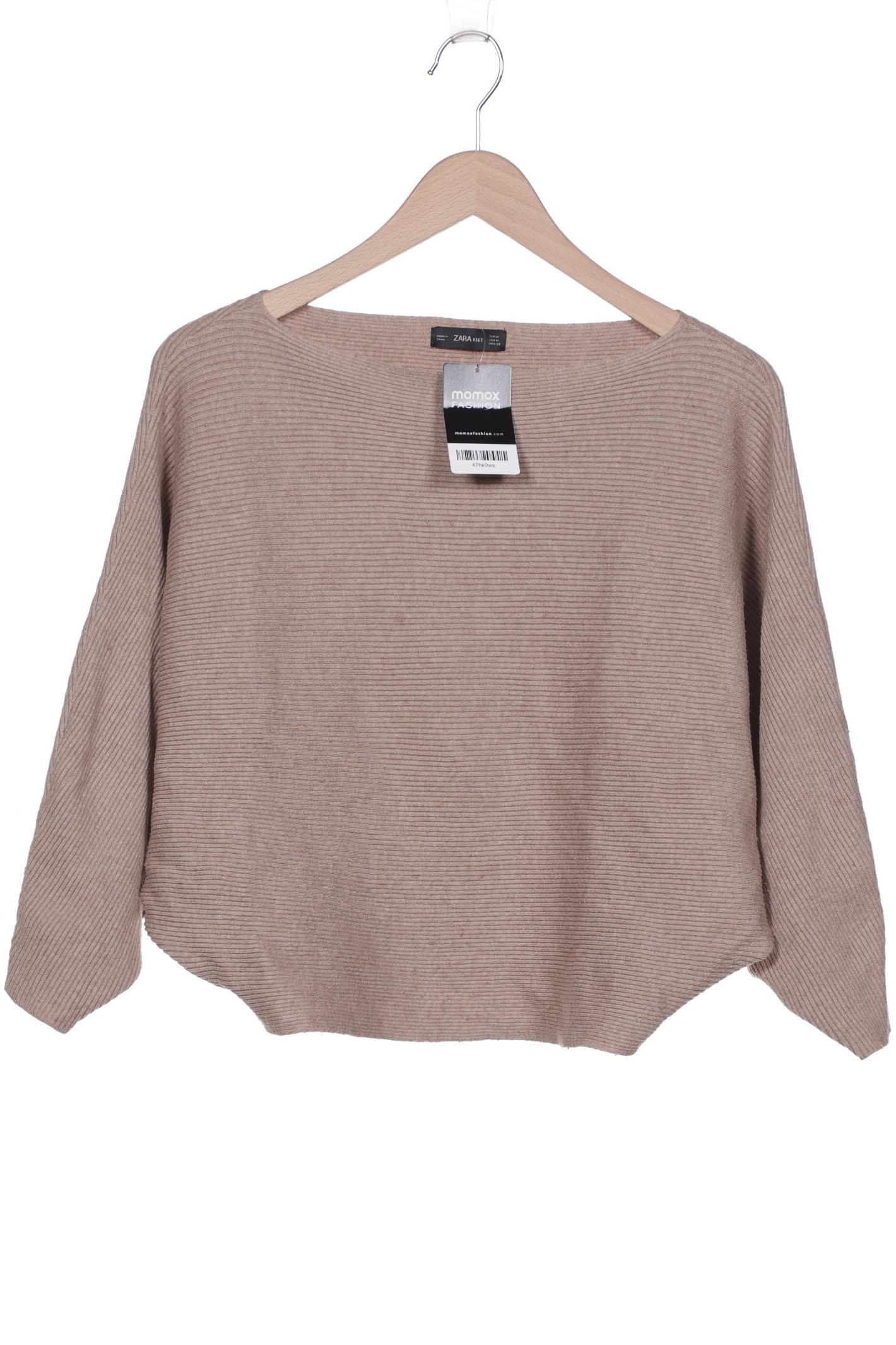 

ZARA Damen Pullover, beige
