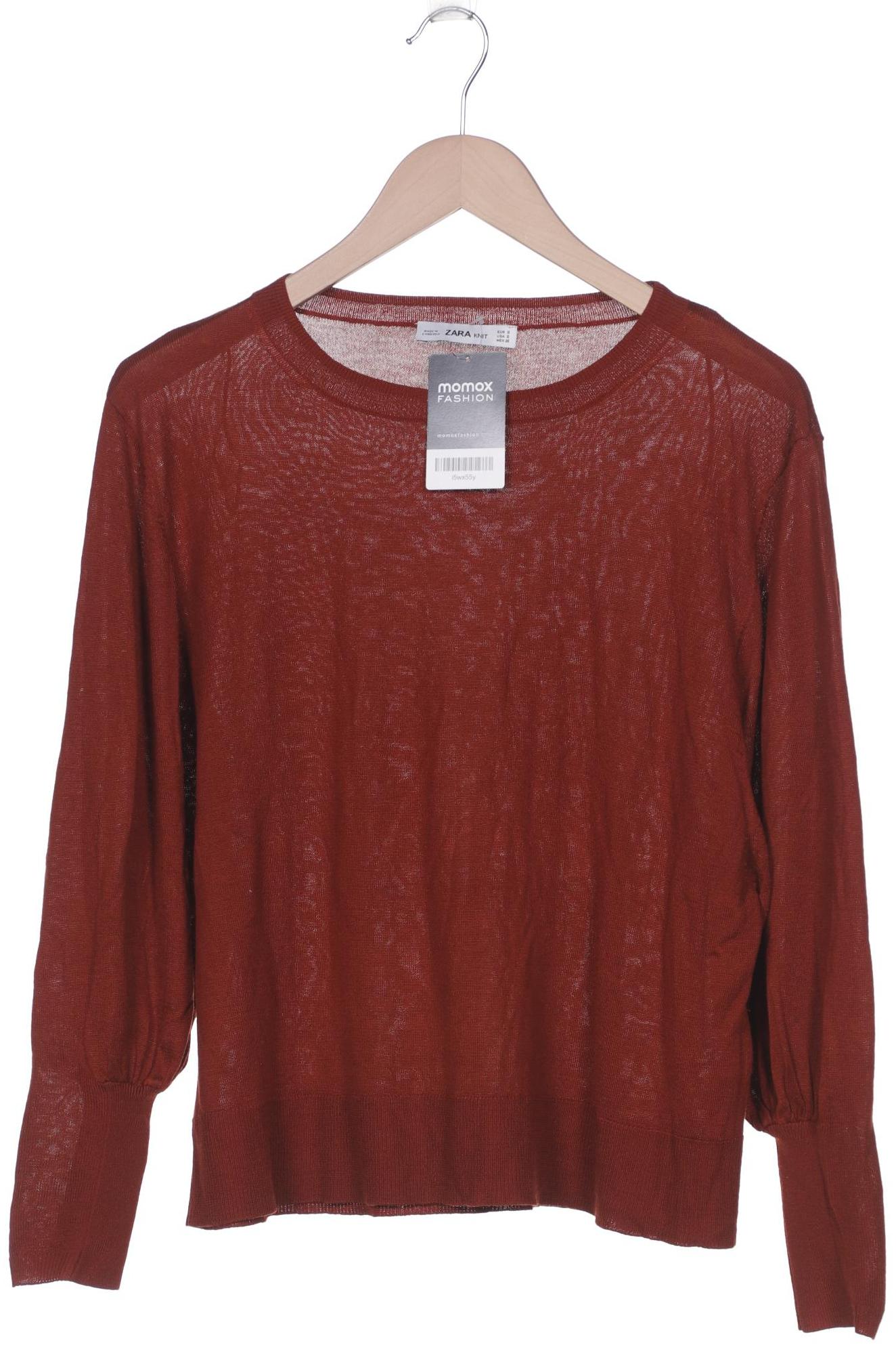 

ZARA Damen Pullover, bordeaux