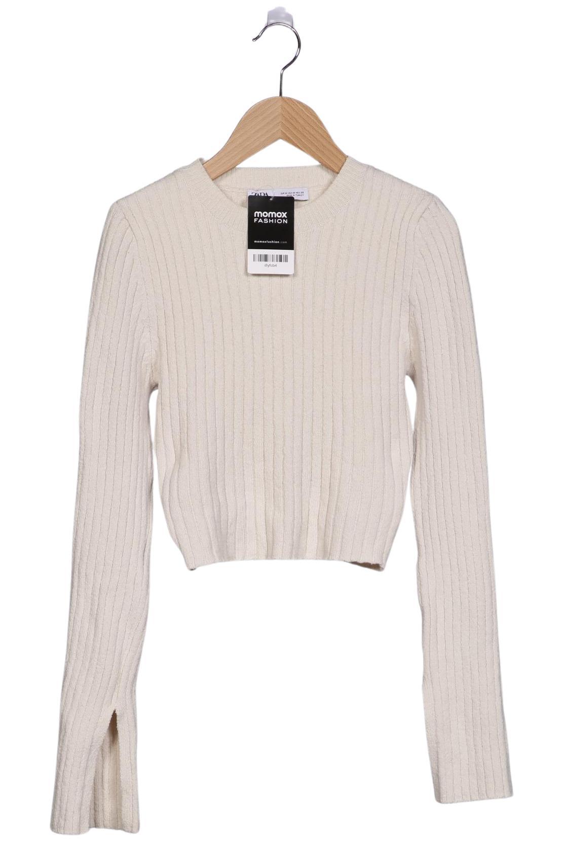 

Zara Damen Pullover, cremeweiß, Gr. 38