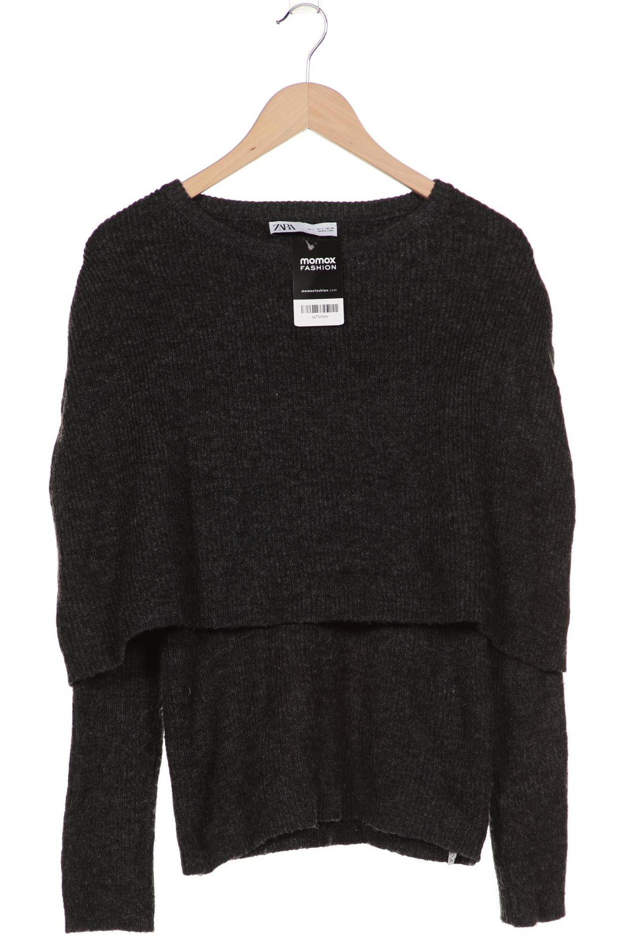 

ZARA Damen Pullover, grau