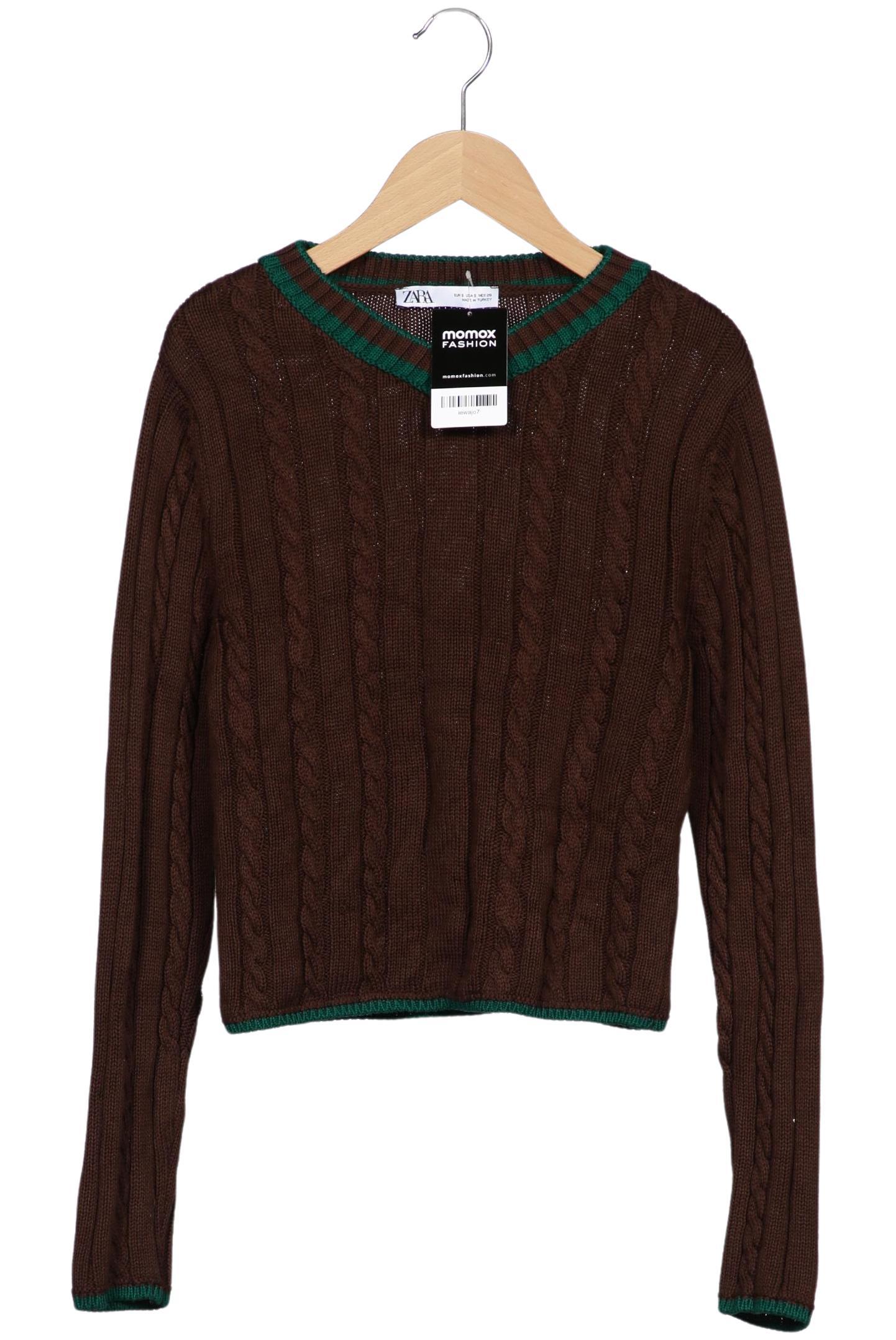 

Zara Damen Pullover, braun, Gr. 36