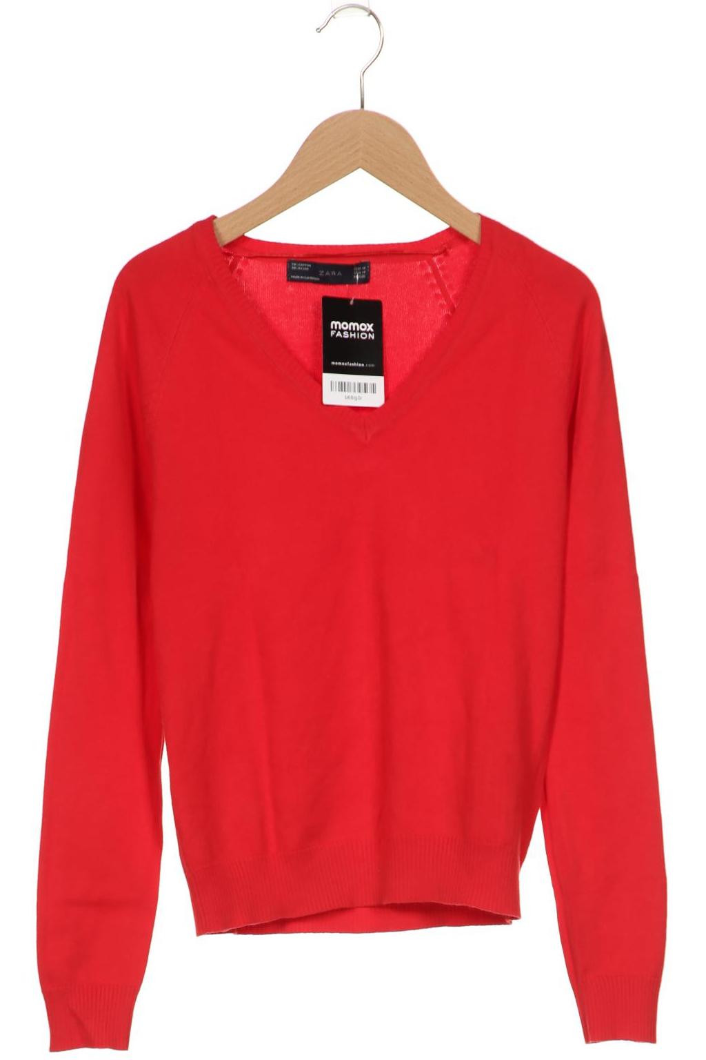 

ZARA Damen Pullover, rot