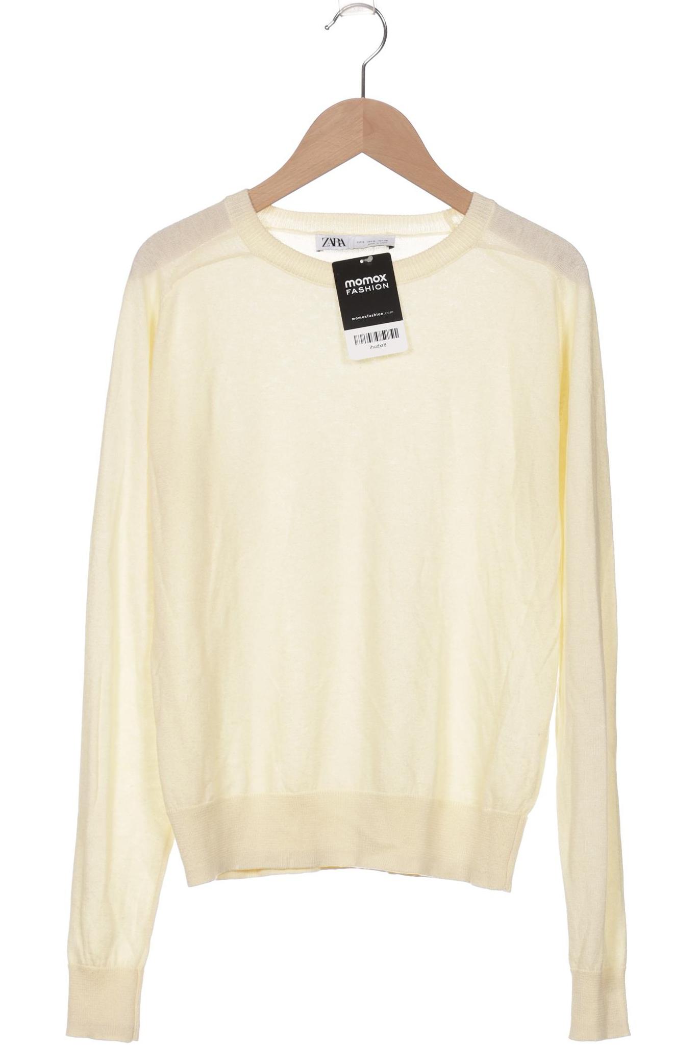 

Zara Damen Pullover, cremeweiß, Gr. 36
