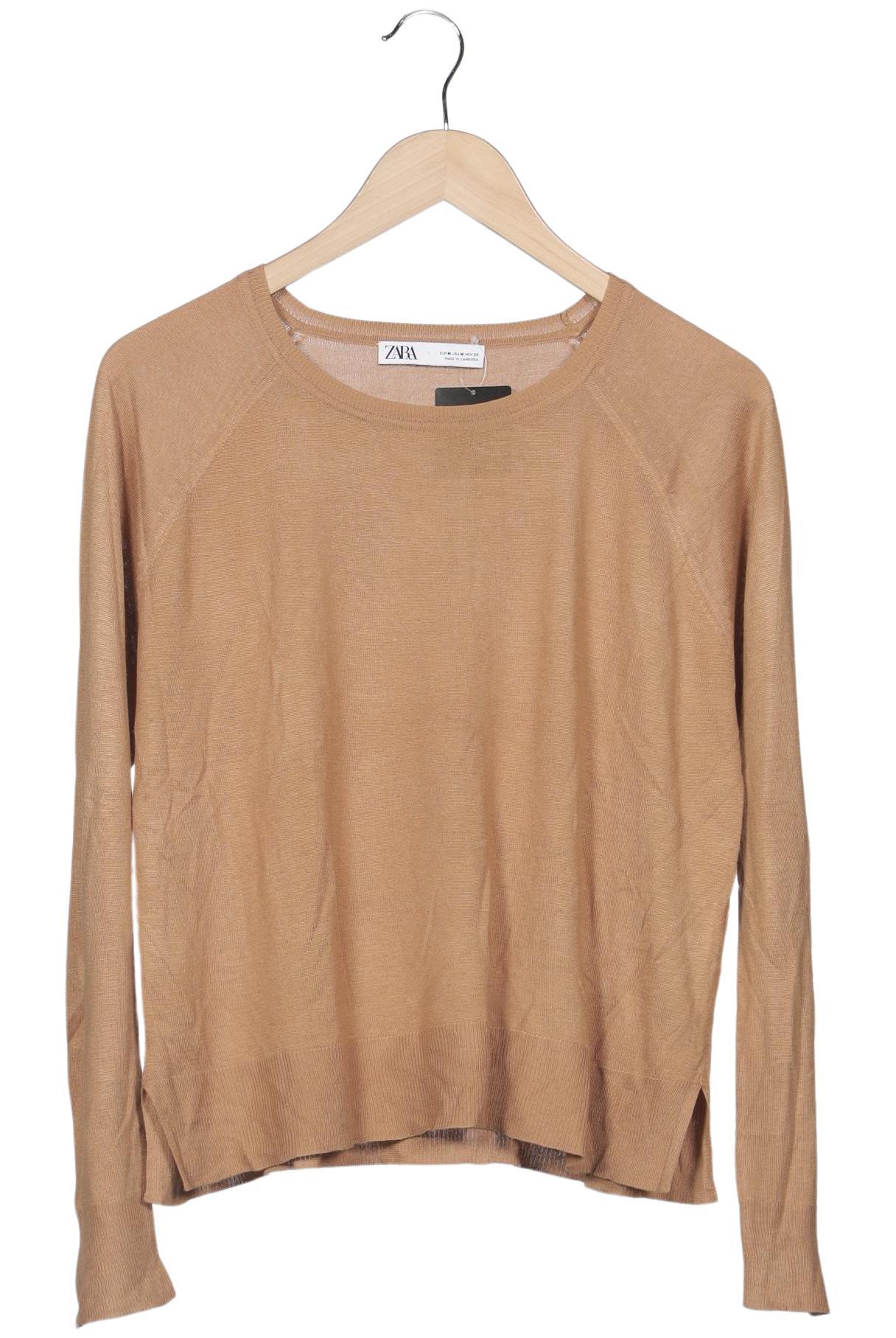 

Zara Damen Pullover, beige, Gr. 38