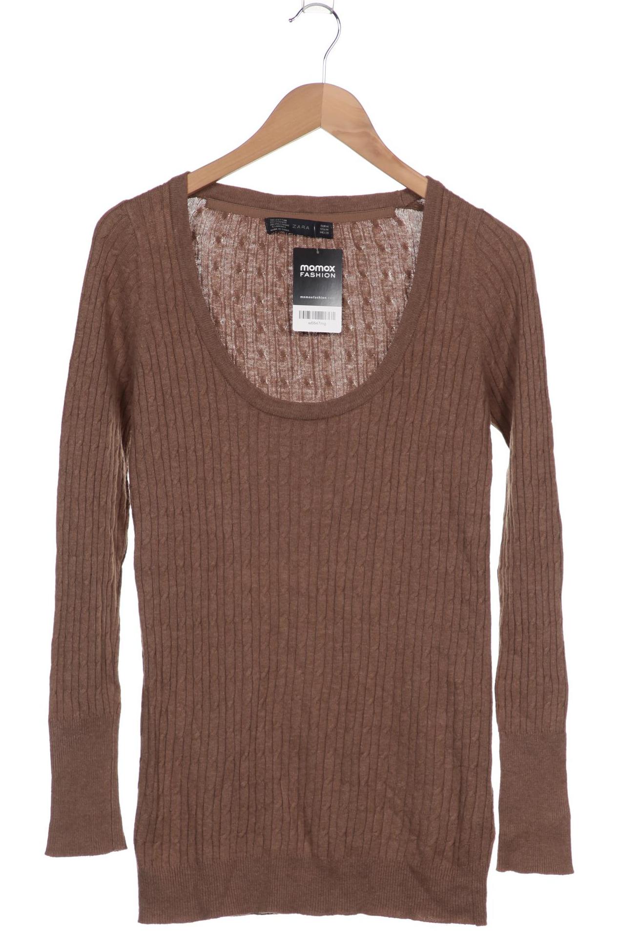 

ZARA Damen Pullover, braun