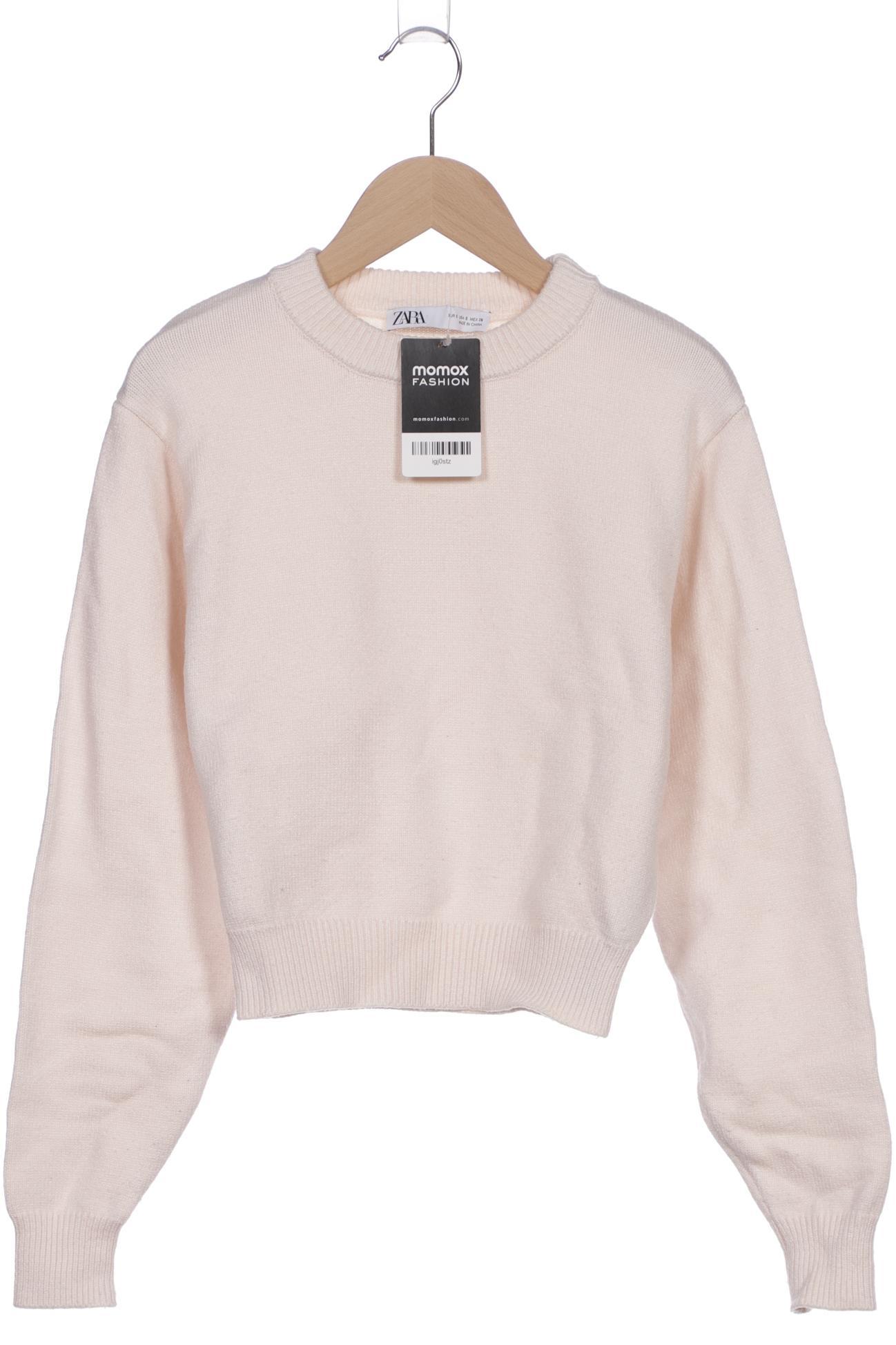 

Zara Damen Pullover, cremeweiß, Gr. 36