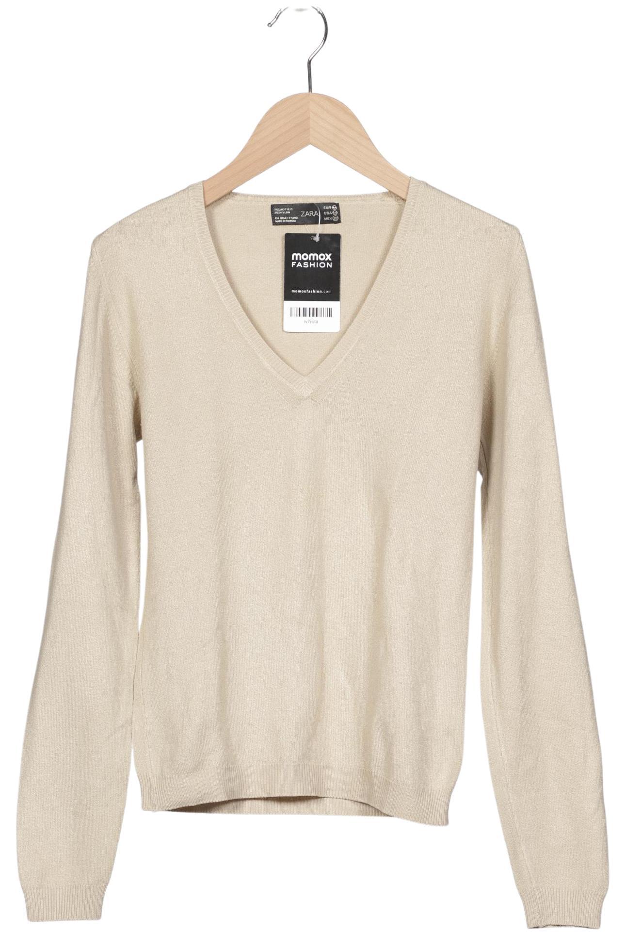 

Zara Damen Pullover, beige, Gr. 38