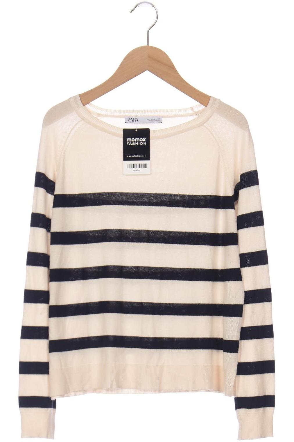 

ZARA Damen Pullover, cremeweiß