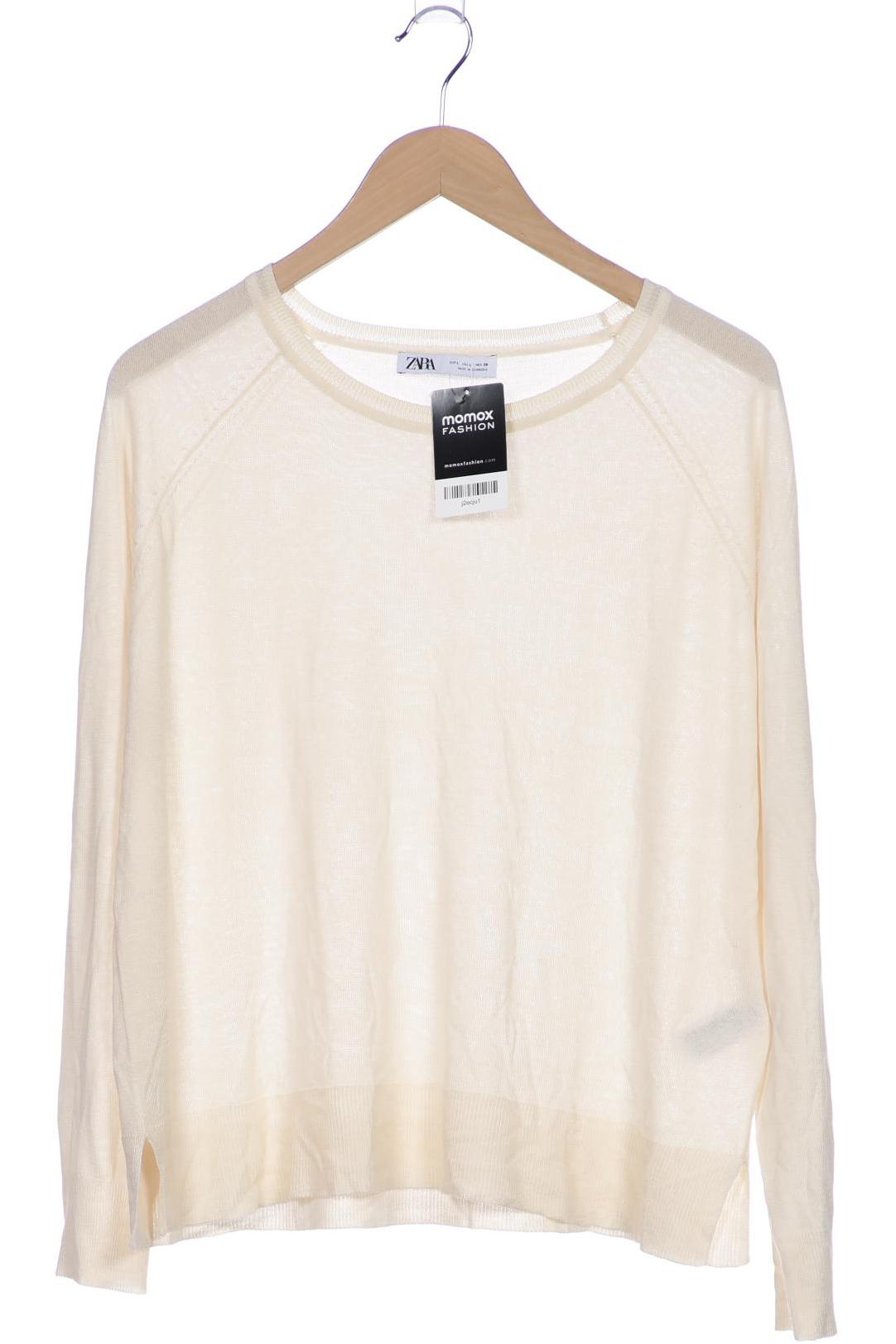 

Zara Damen Pullover, cremeweiß, Gr. 42