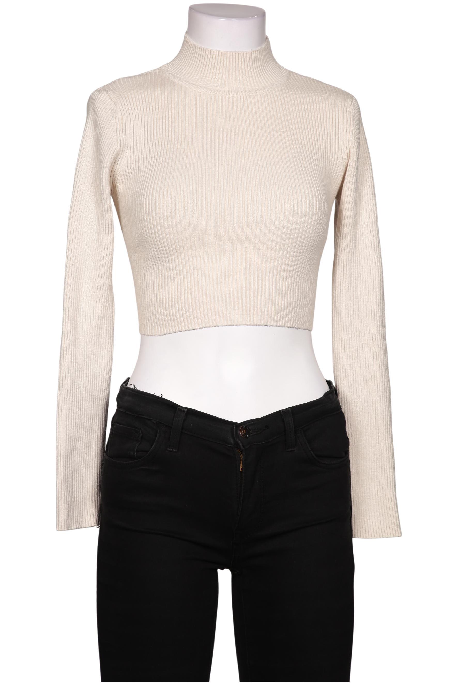 

Zara Damen Pullover, cremeweiß, Gr. 38