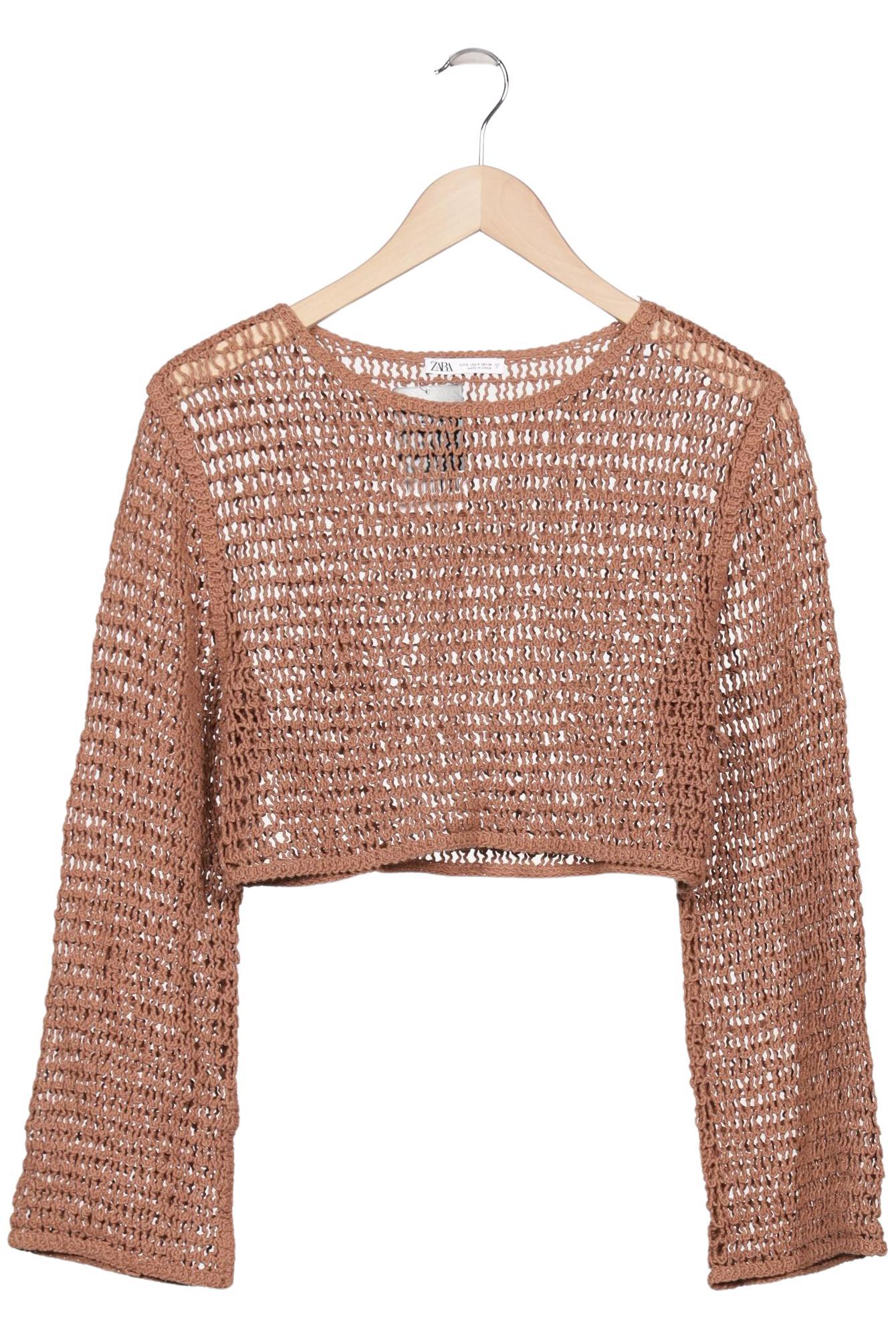 

Zara Damen Pullover, braun, Gr. 36