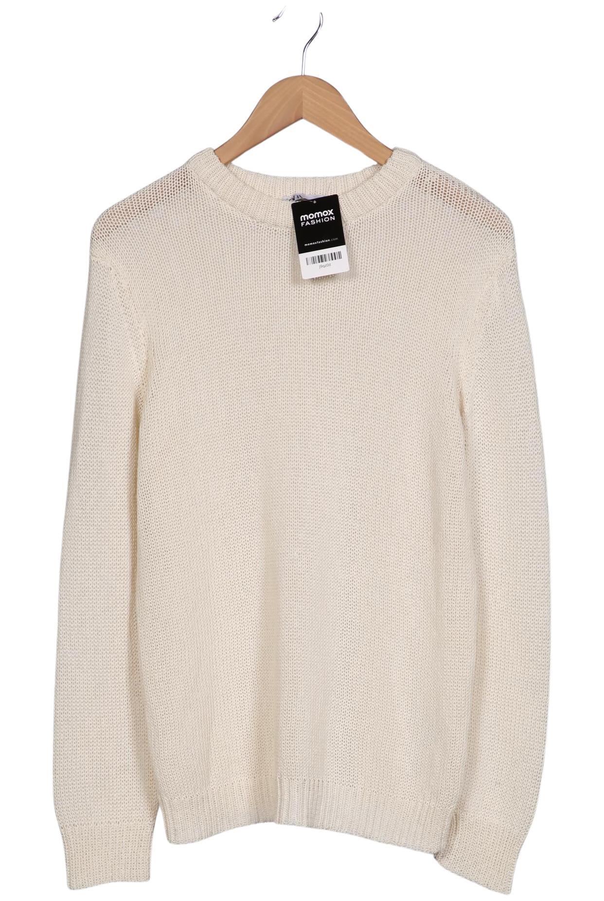 

Zara Damen Pullover, cremeweiß, Gr. 38