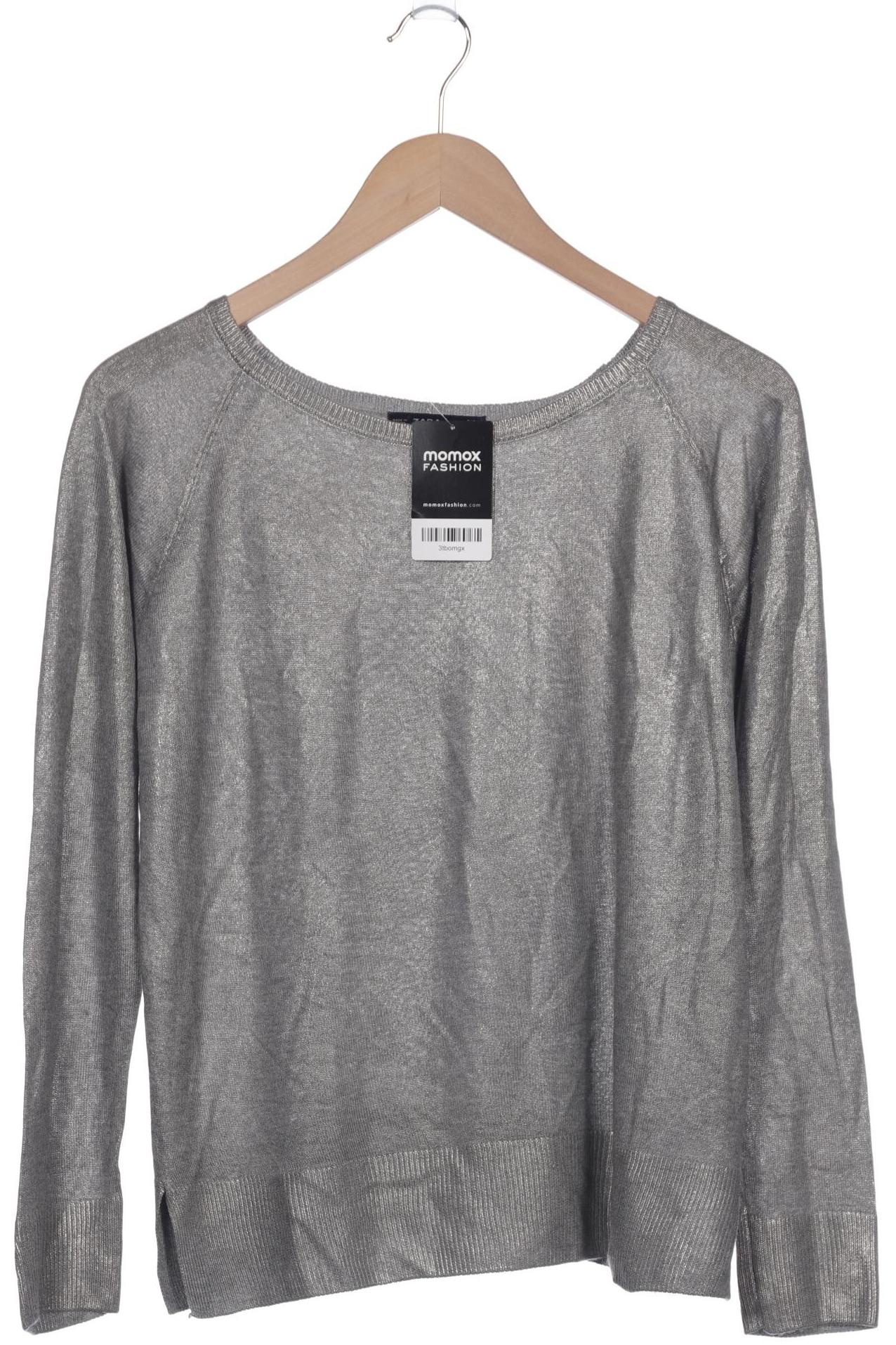 

ZARA Damen Pullover, grau