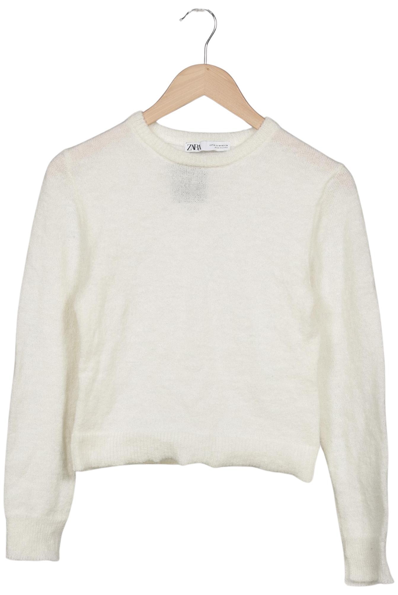 

Zara Damen Pullover, cremeweiß, Gr. 38