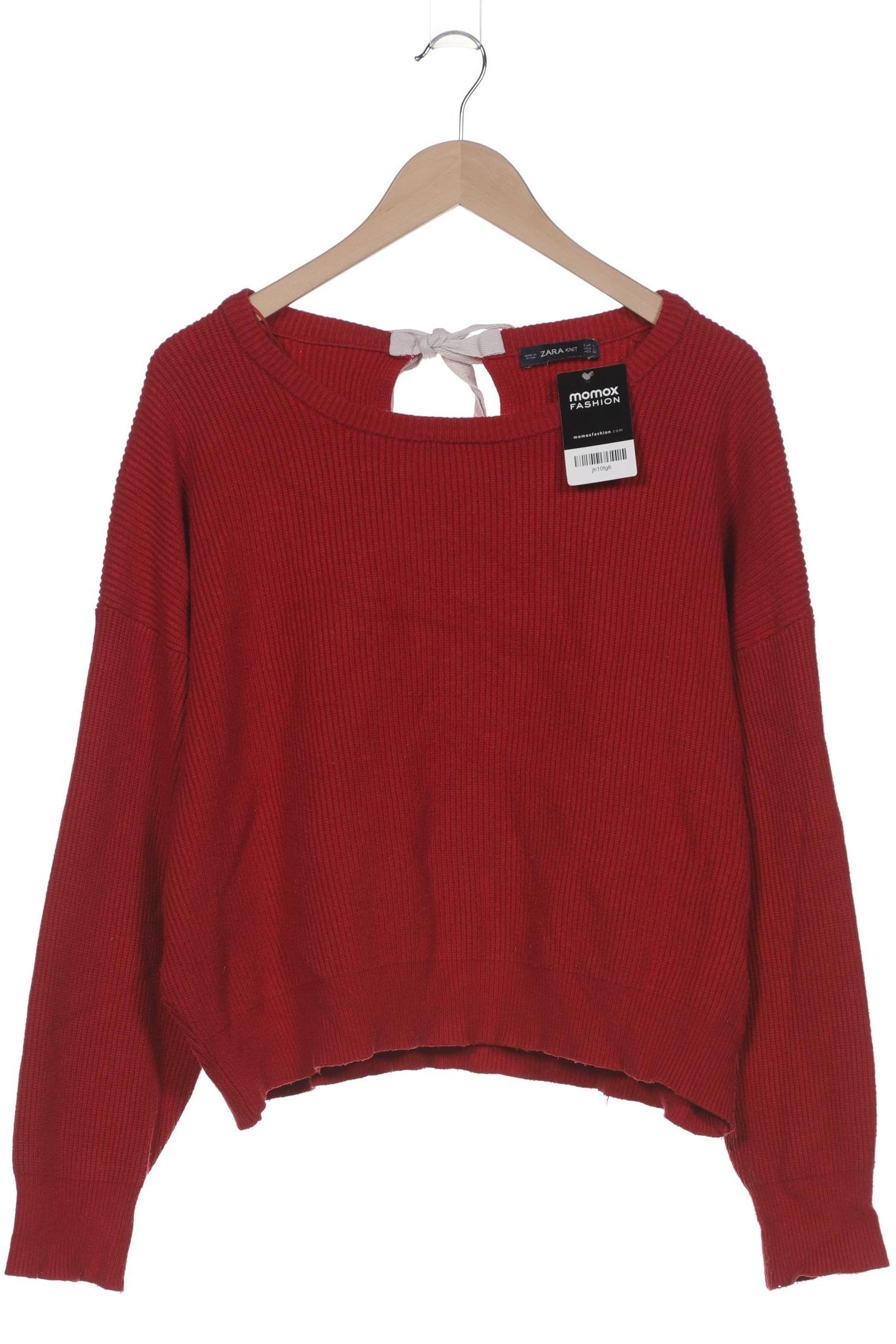 

Zara Damen Pullover, rot, Gr. 42