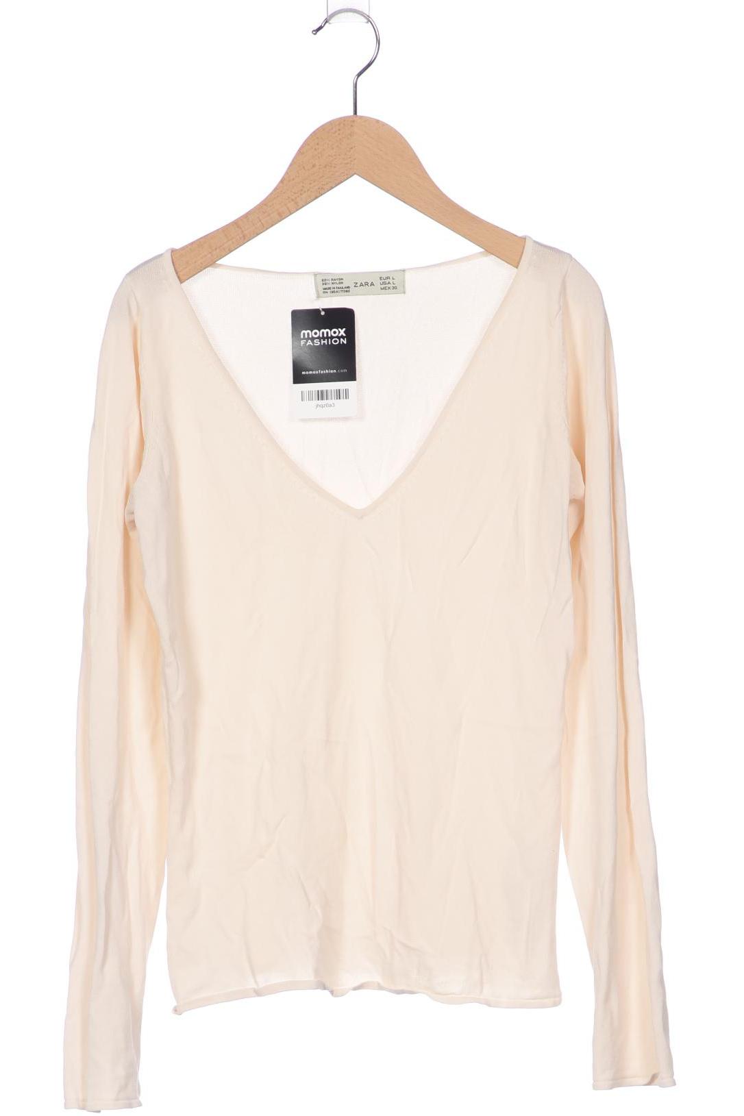 

Zara Damen Pullover, cremeweiß, Gr. 42