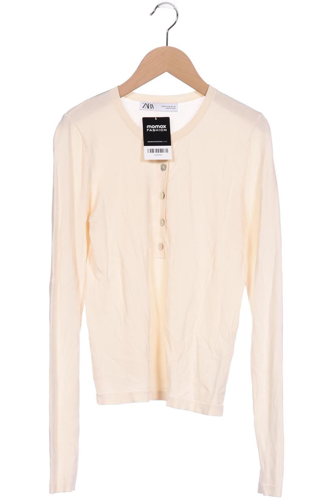 

Zara Damen Pullover, cremeweiß, Gr. 38
