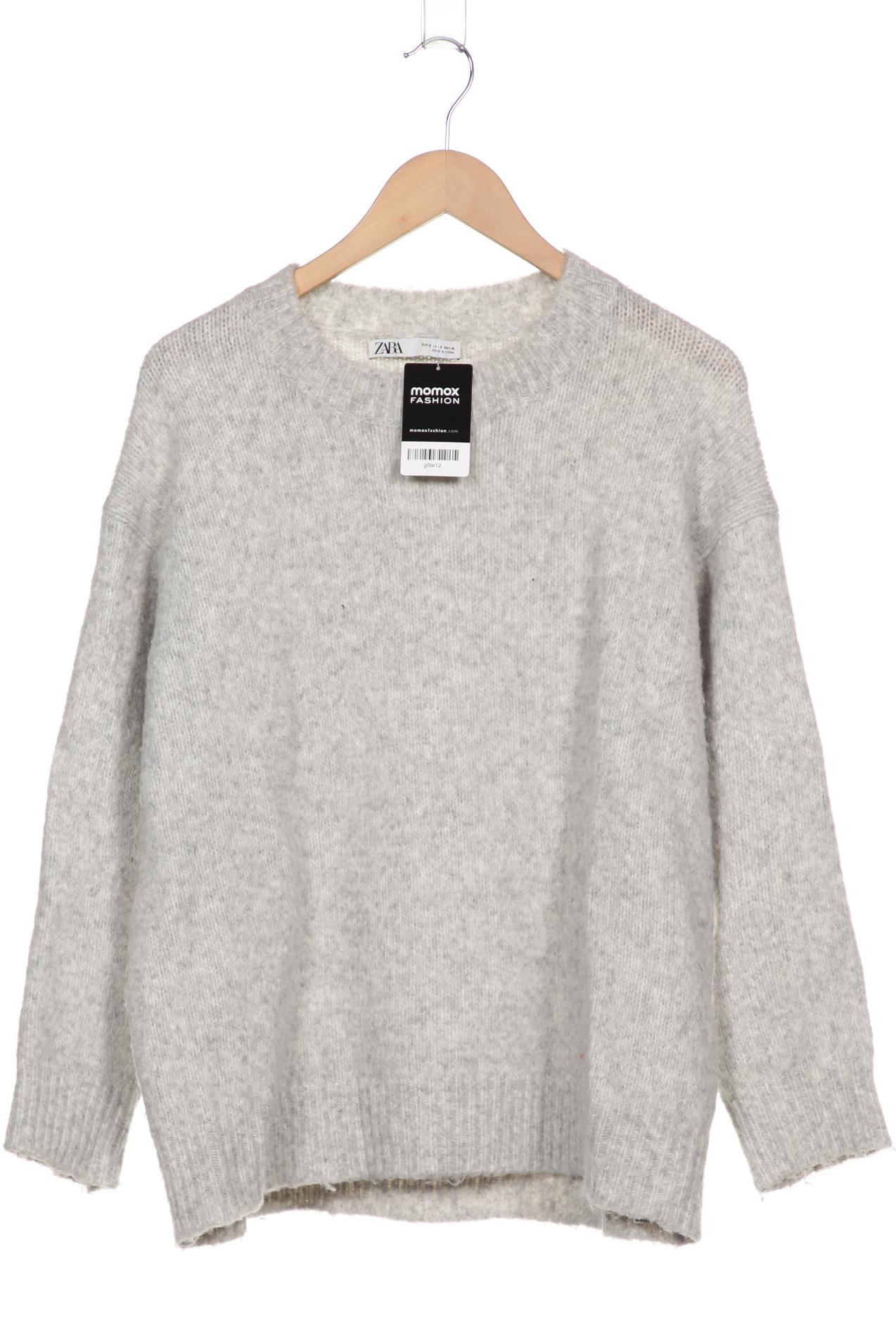

ZARA Damen Pullover, grau