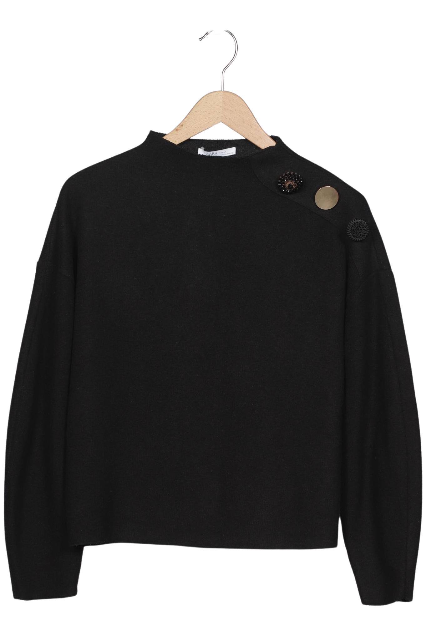 

Zara Damen Pullover, schwarz, Gr. 36