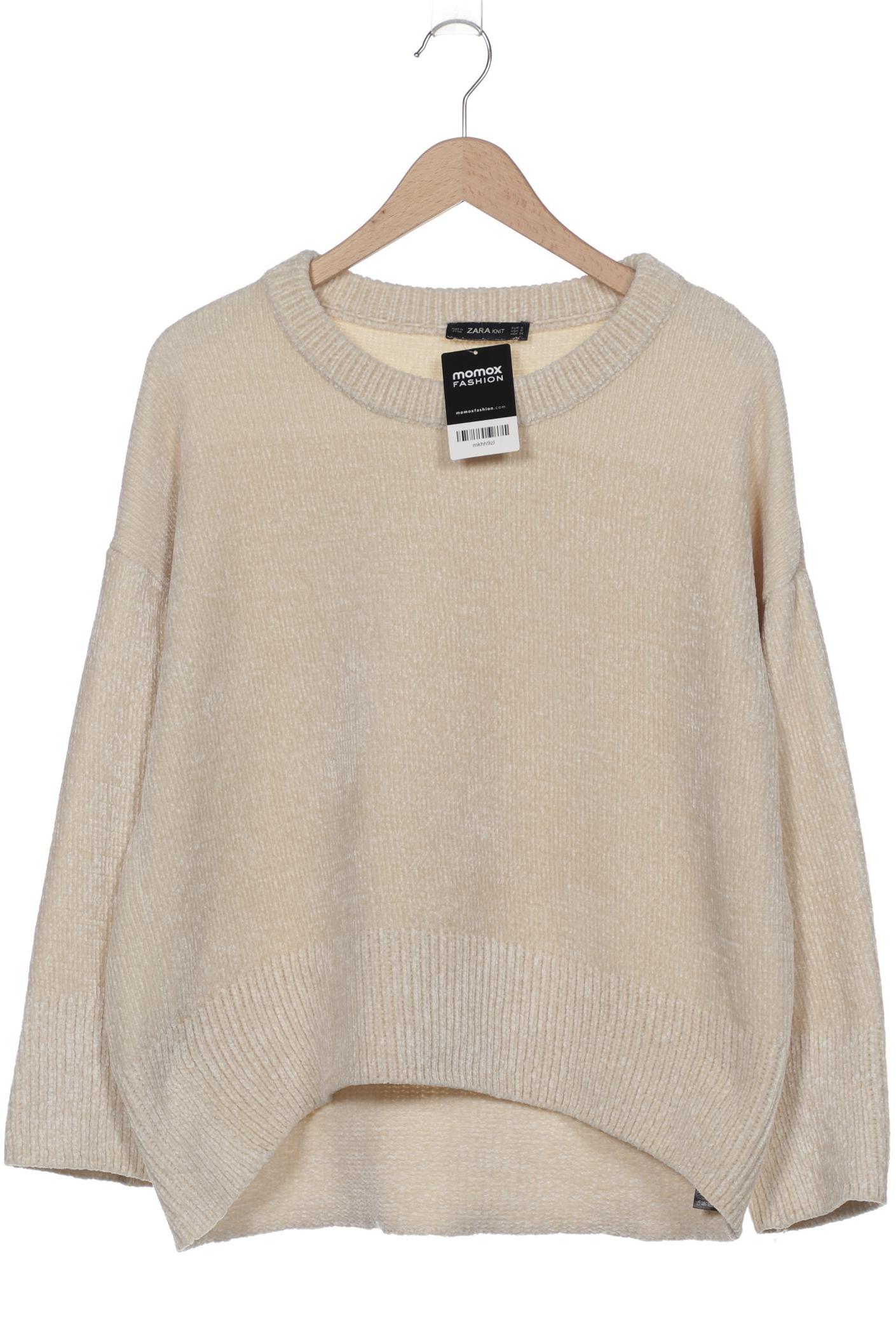 

Zara Damen Pullover, cremeweiß, Gr. 36