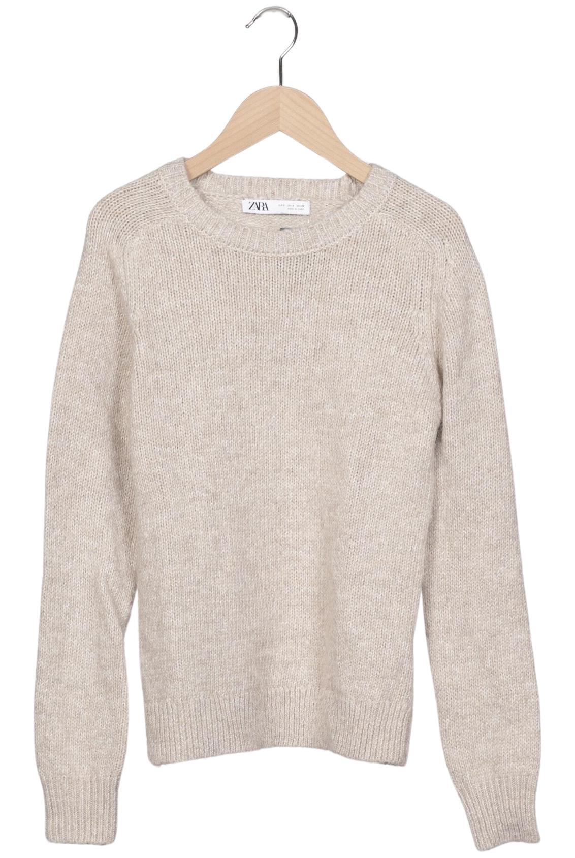 

Zara Damen Pullover, beige, Gr. 36
