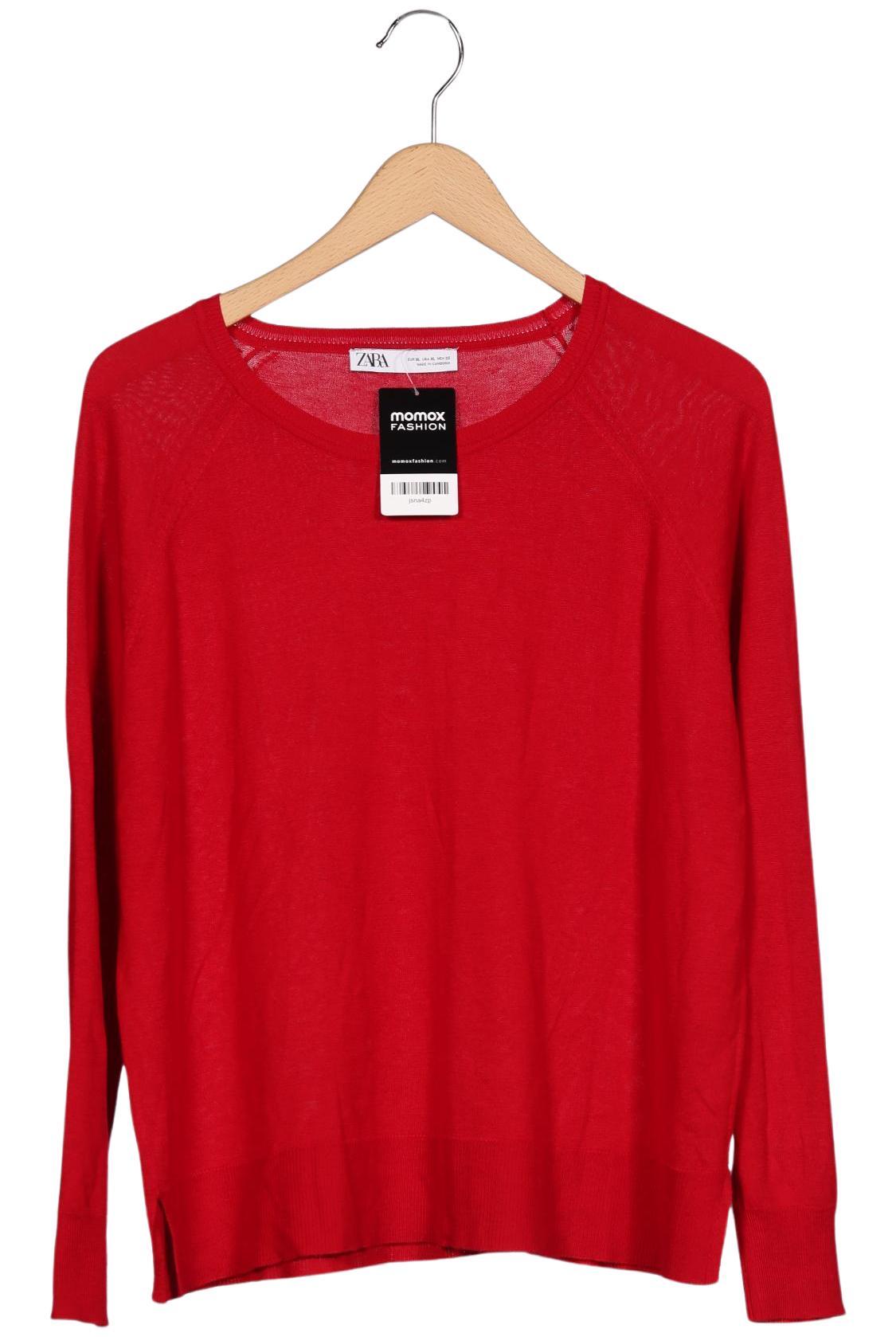

Zara Damen Pullover, rot, Gr. 44