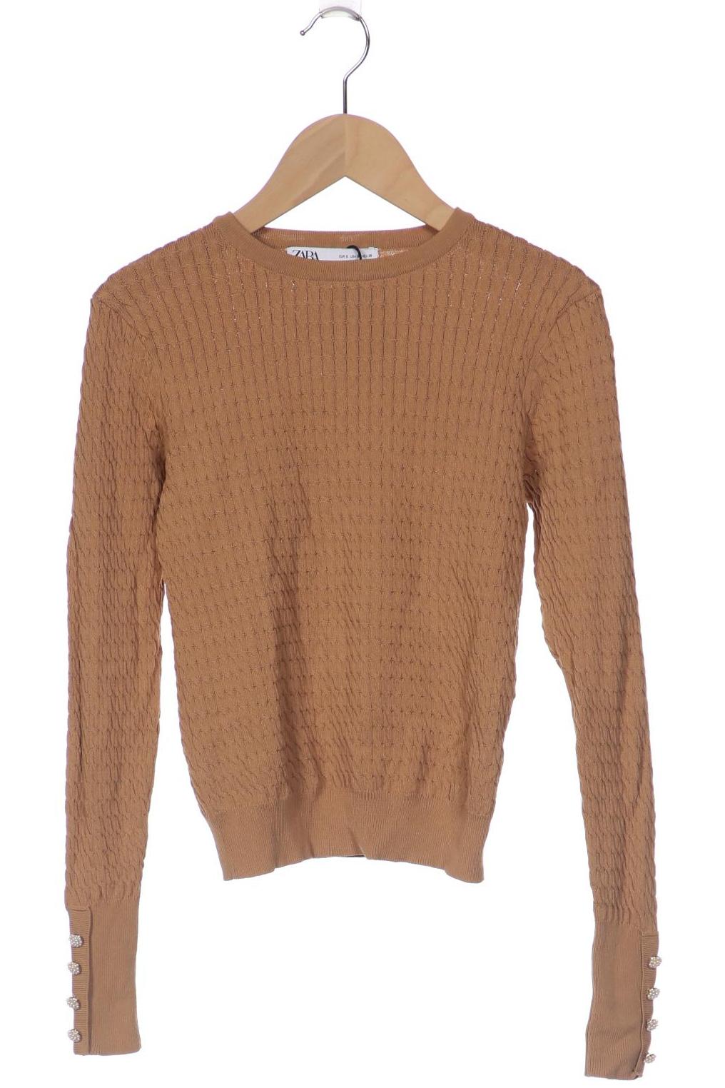 

Zara Damen Pullover, beige, Gr. 36