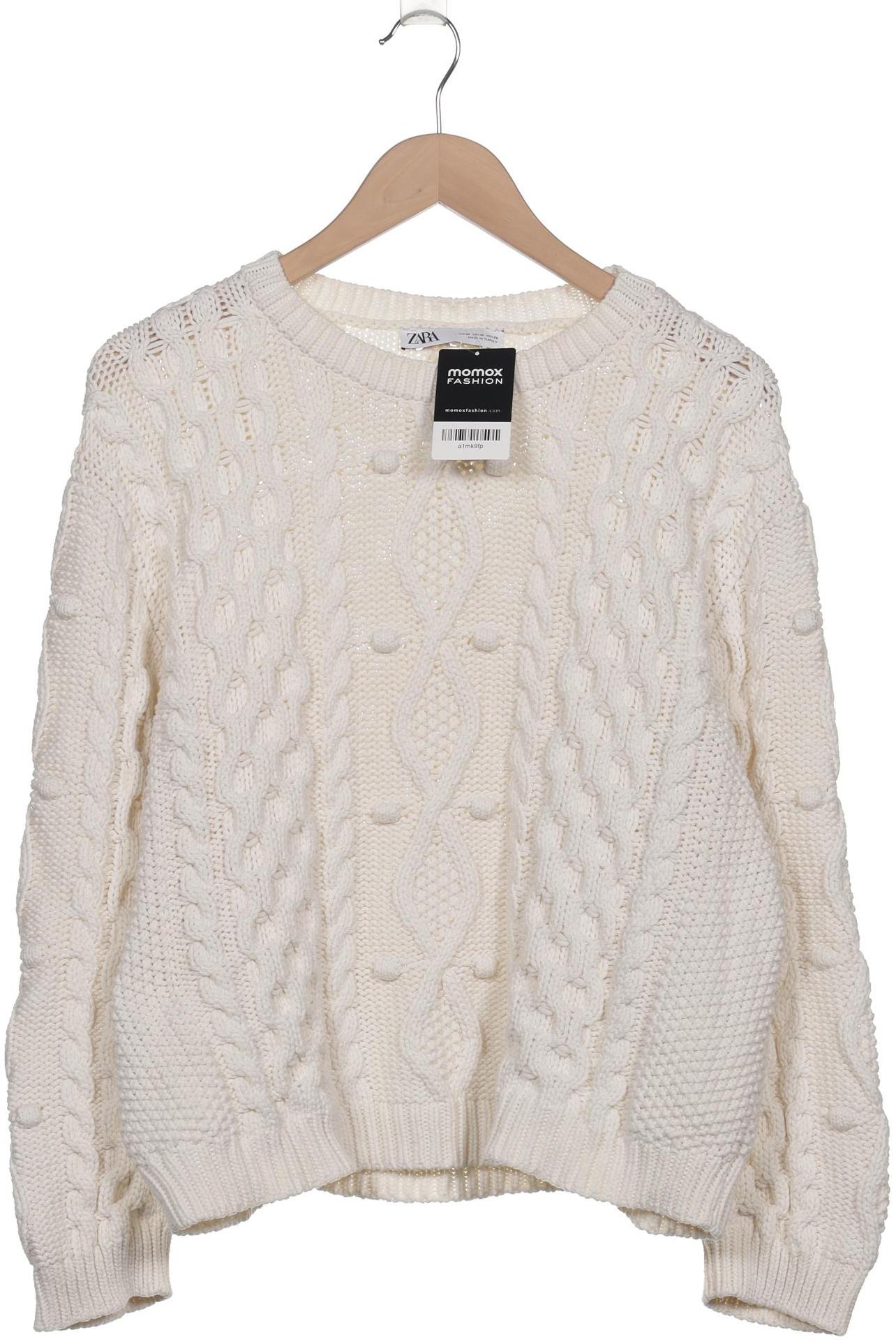 

Zara Damen Pullover, cremeweiß, Gr. 38