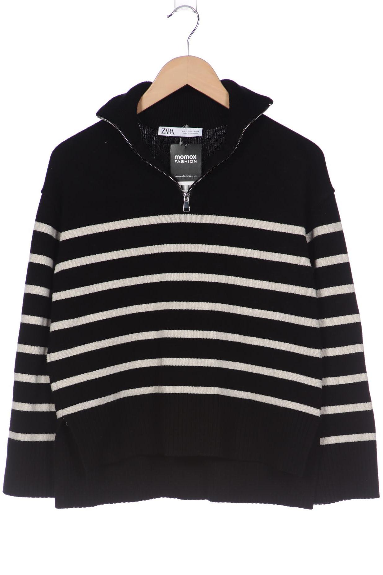 

ZARA Damen Pullover, schwarz