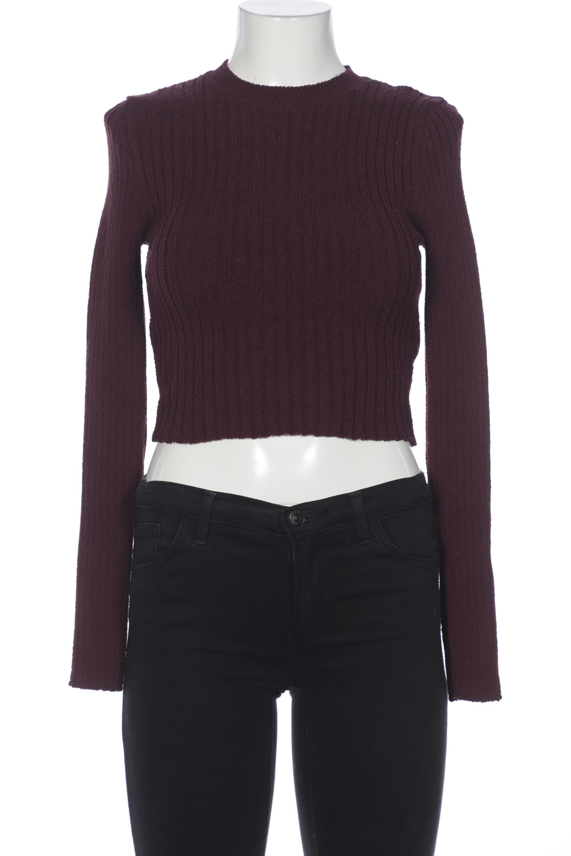 

ZARA Damen Pullover, bordeaux