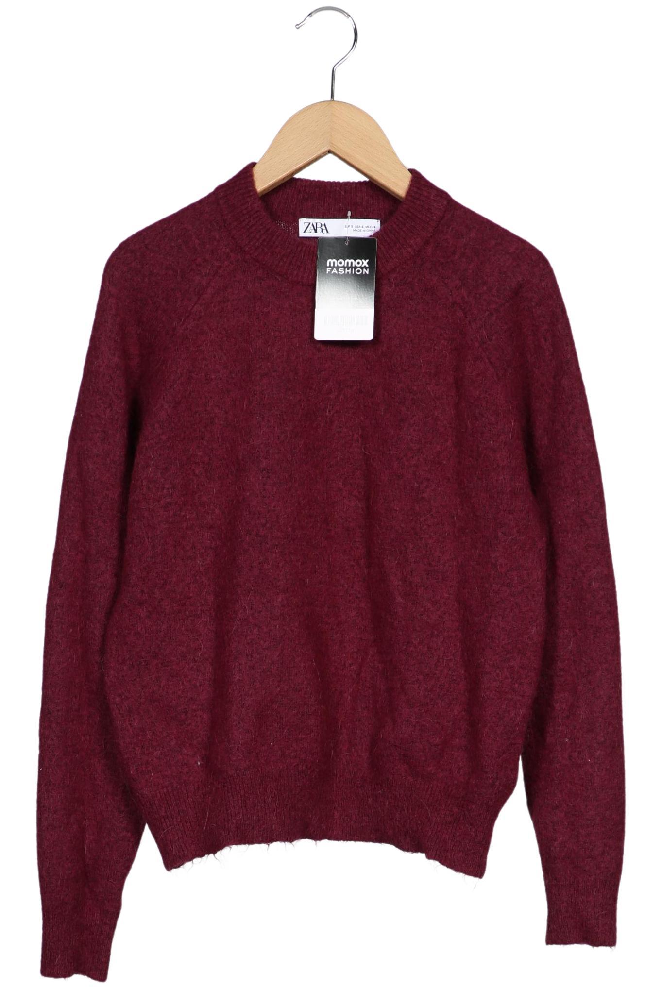 

Zara Damen Pullover, bordeaux, Gr. 36