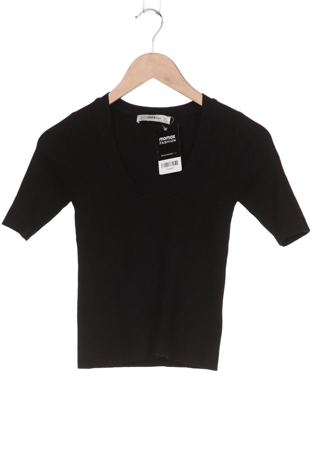 

ZARA Damen Pullover, schwarz