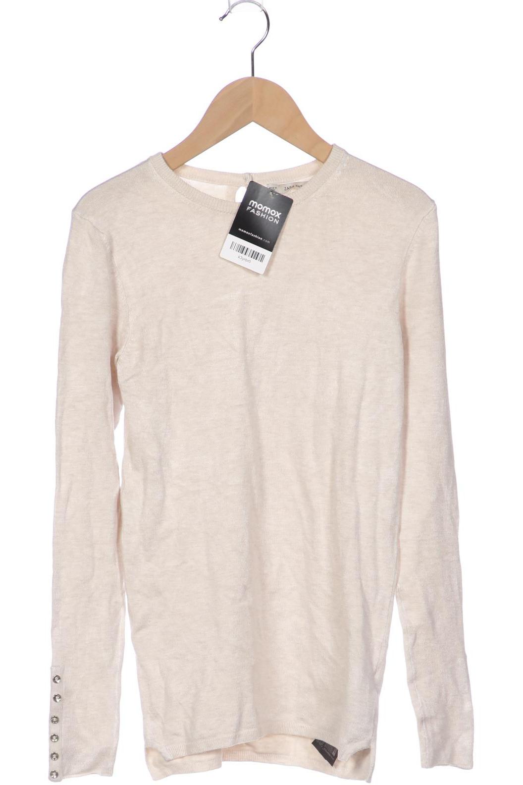 

ZARA Damen Pullover, beige