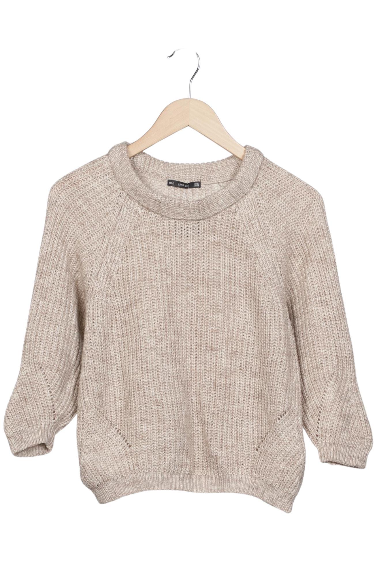 

Zara Damen Pullover, beige, Gr. 38