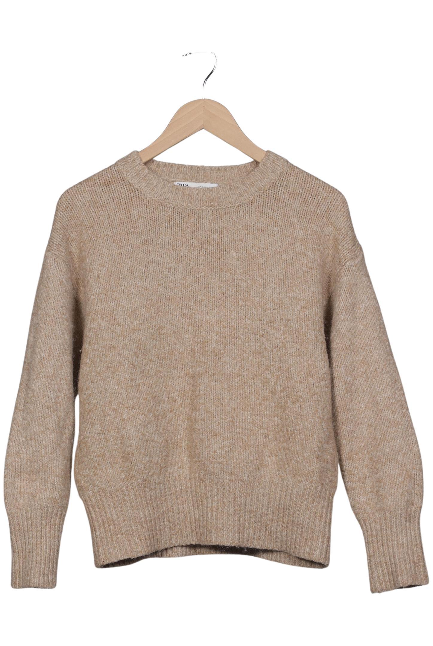

Zara Damen Pullover, beige, Gr. 36