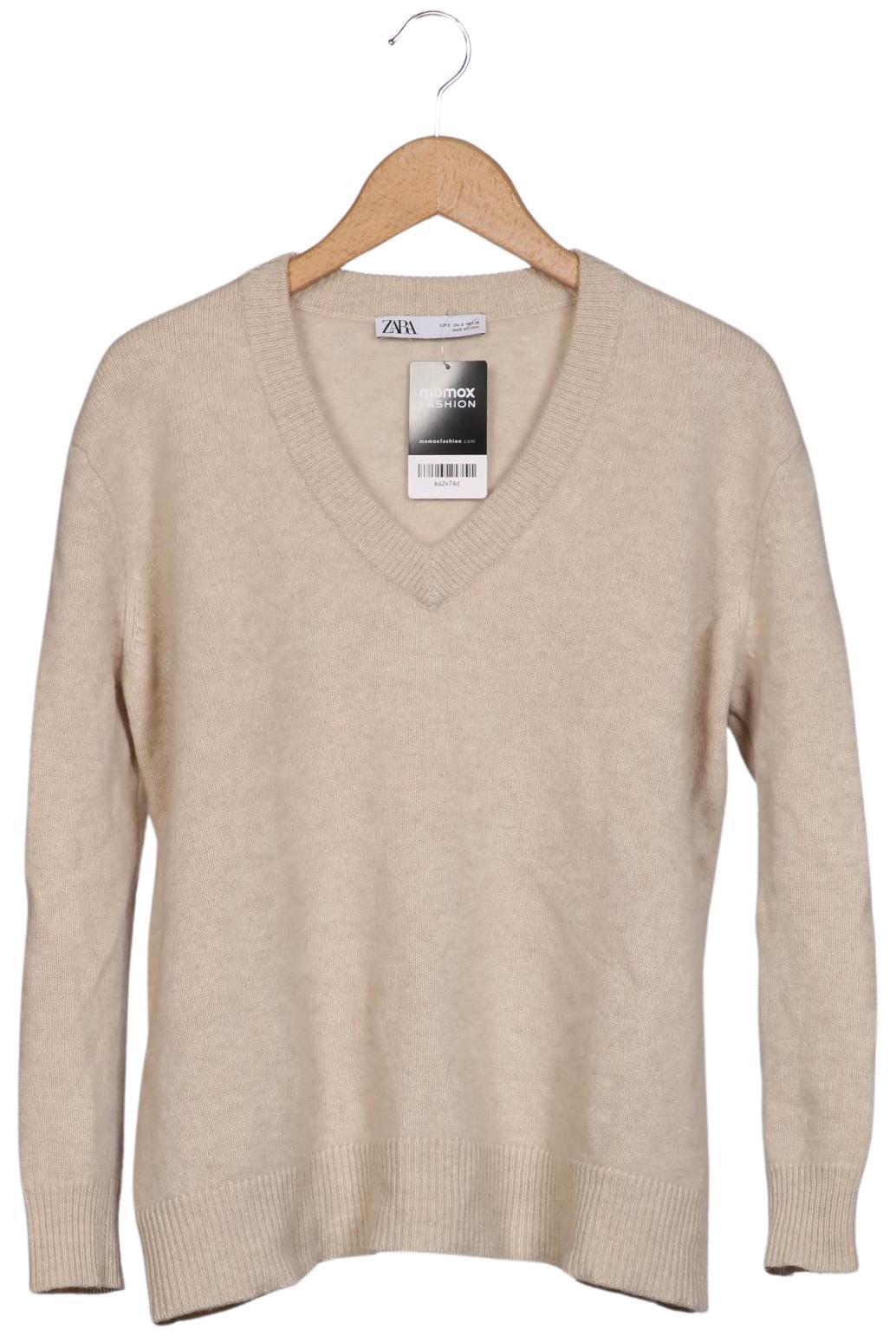 

Zara Damen Pullover, beige, Gr. 36