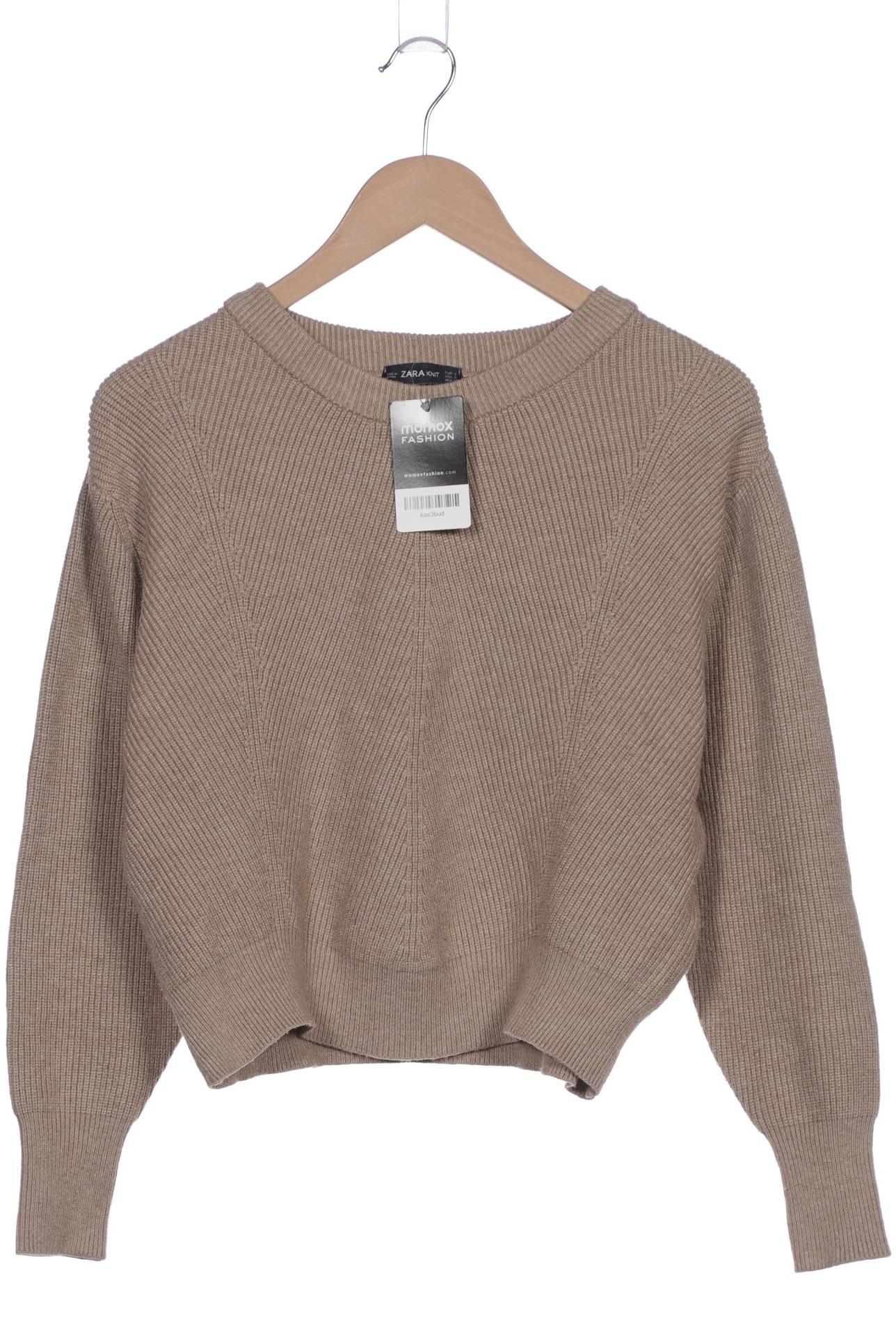 

Zara Damen Pullover, beige, Gr. 36
