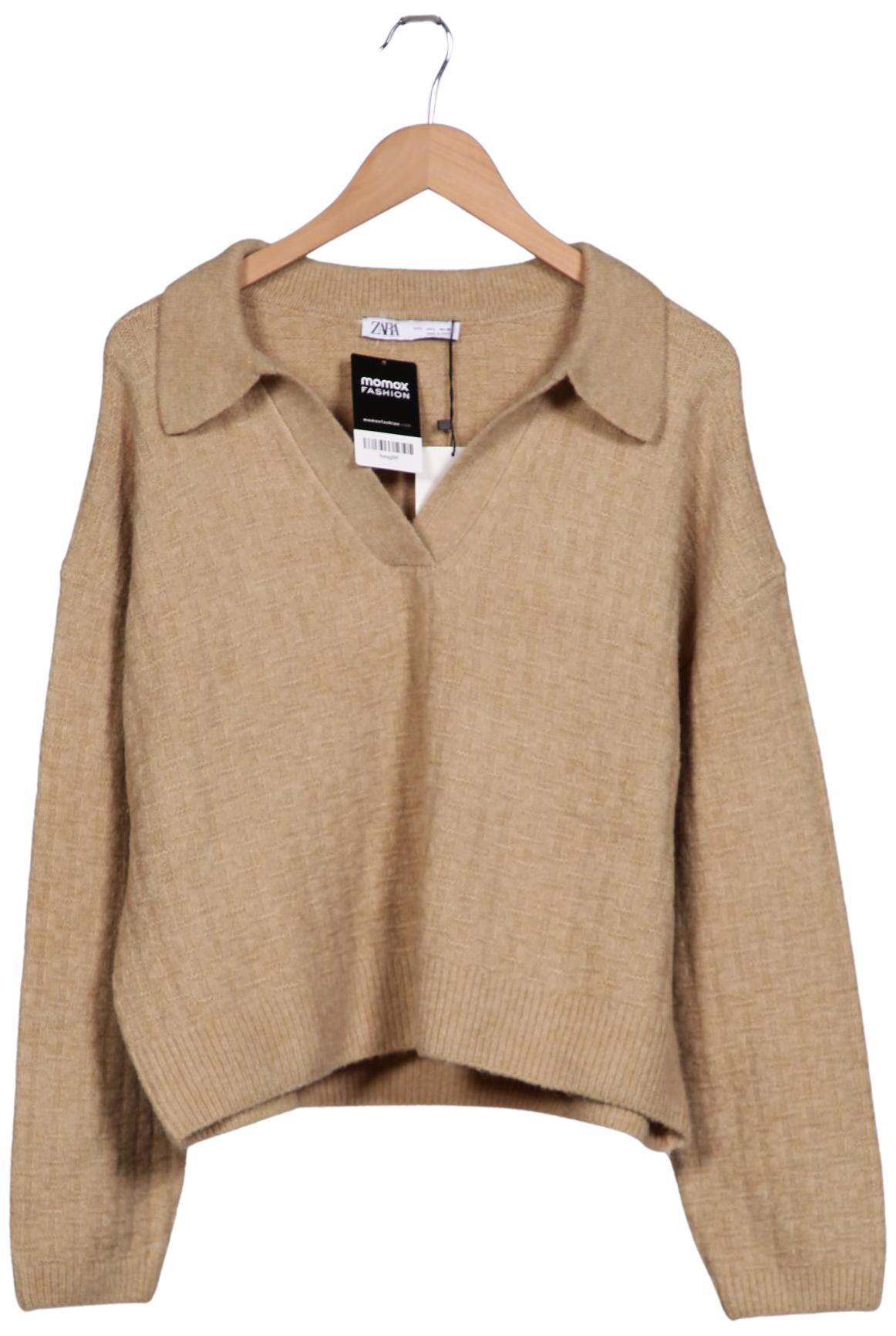 

Zara Damen Pullover, beige, Gr. 42