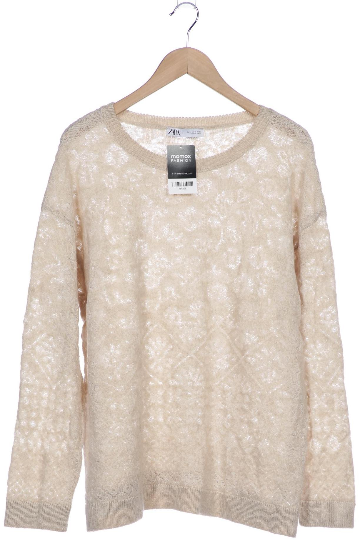 

Zara Damen Pullover, beige, Gr. 42