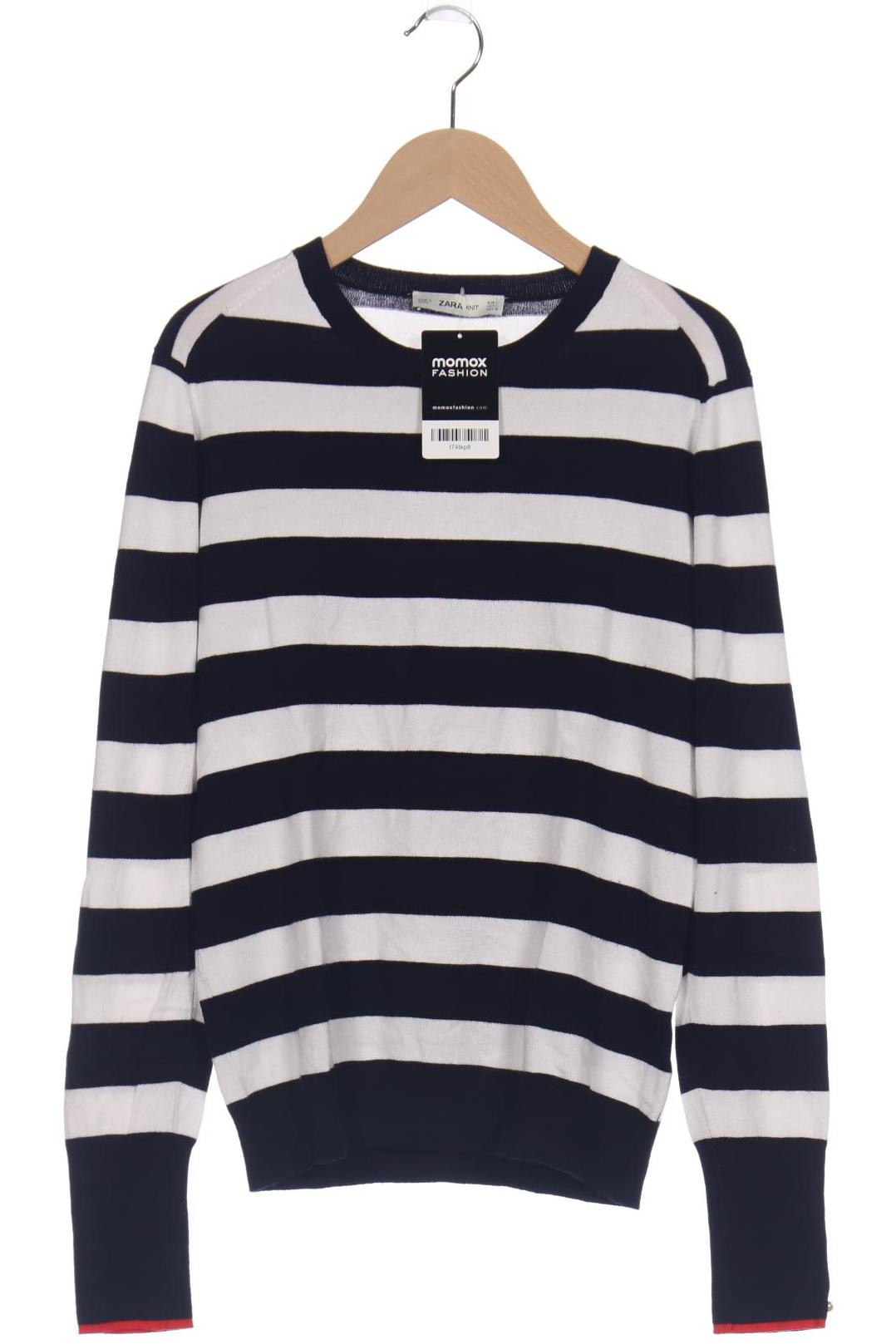 

ZARA Damen Pullover, marineblau