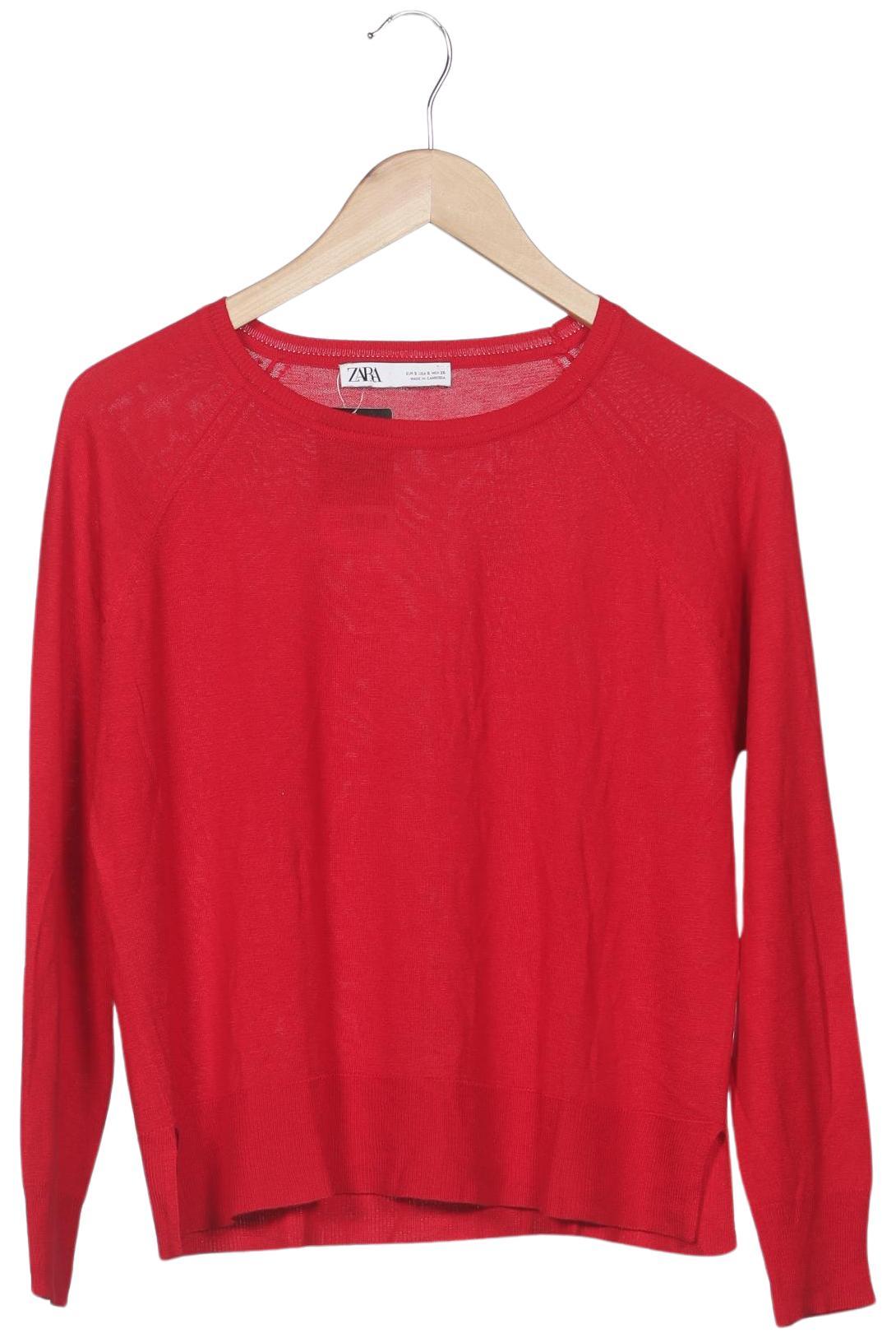 

Zara Damen Pullover, rot, Gr. 36