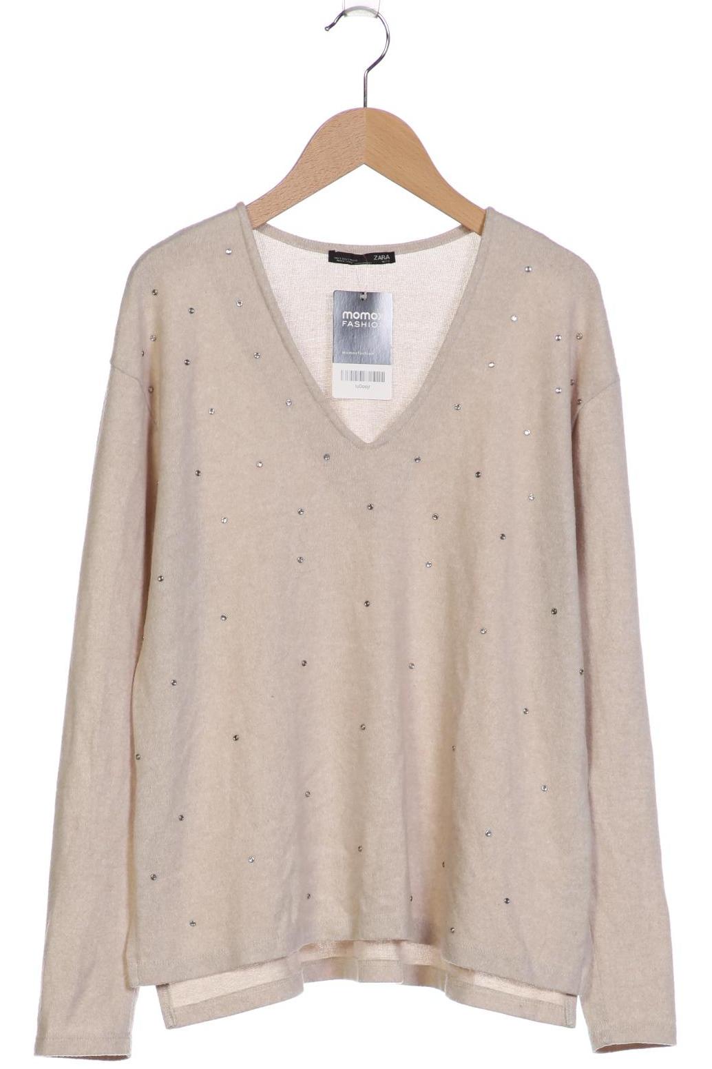 

Zara Damen Pullover, beige, Gr. 36
