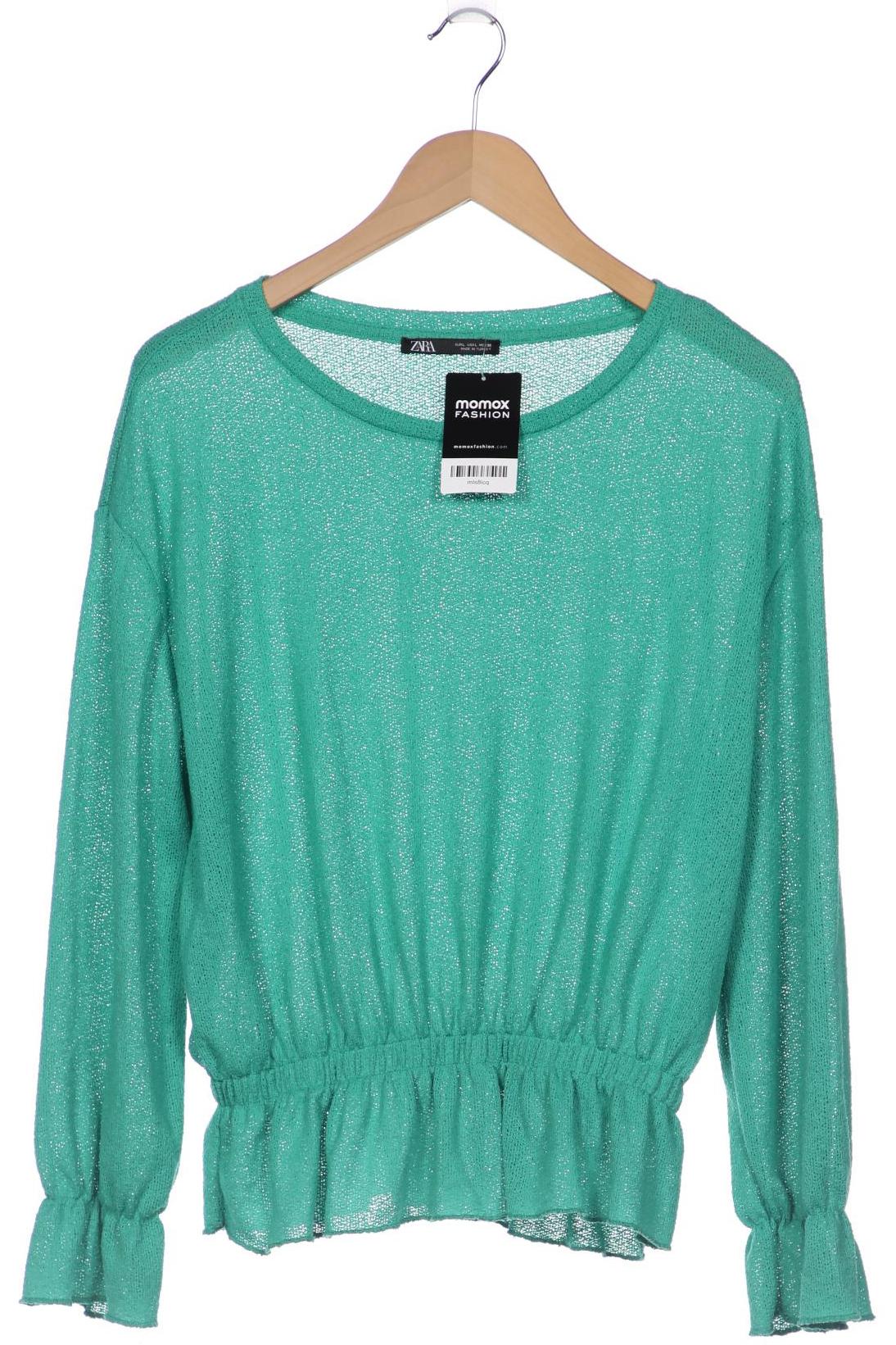 

ZARA Damen Pullover, grün