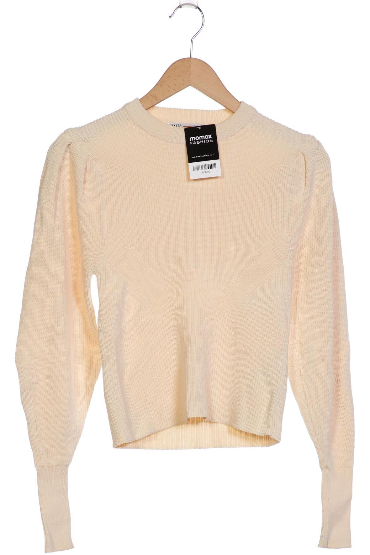 

Zara Damen Pullover, cremeweiß, Gr. 38