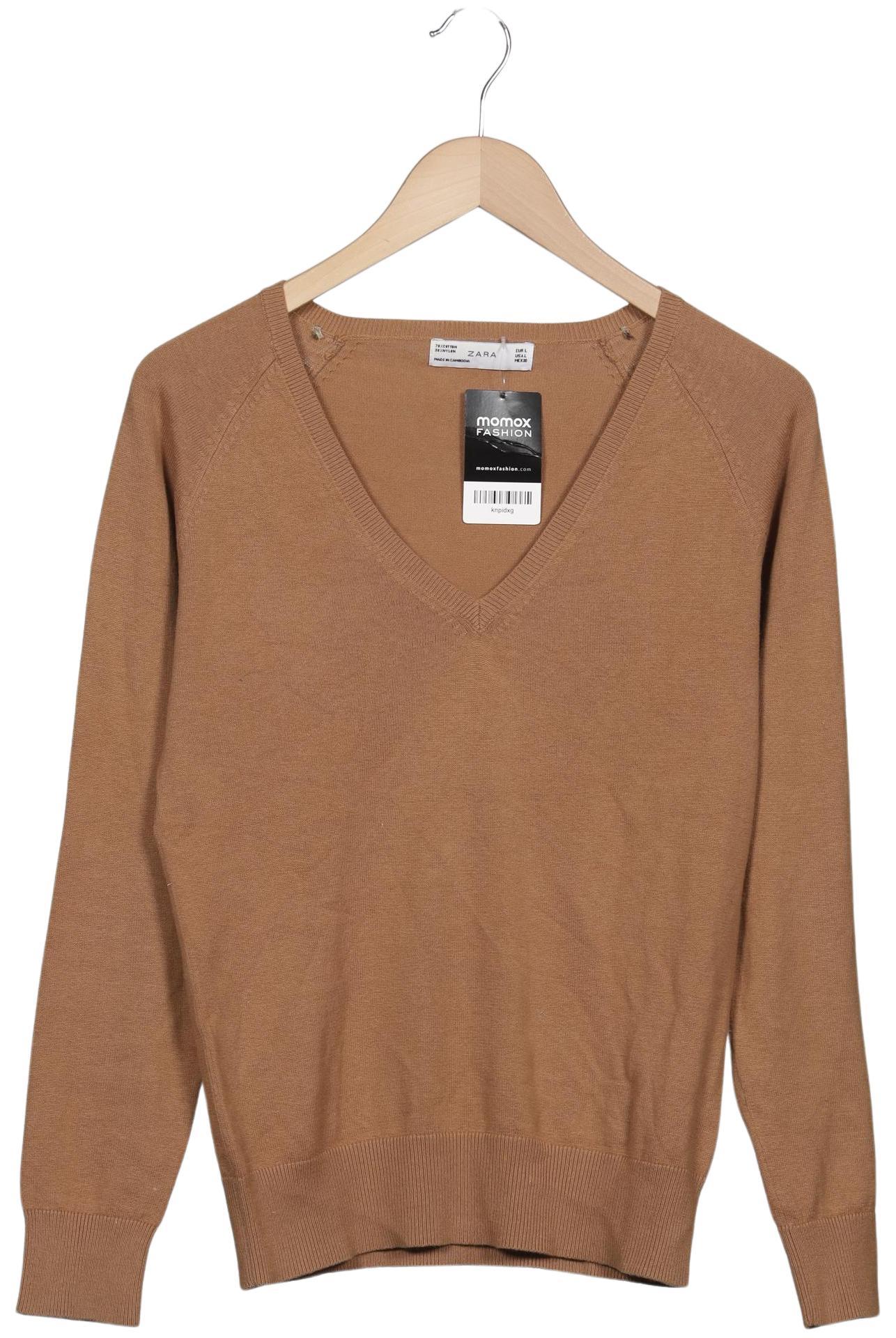 

Zara Damen Pullover, braun, Gr. 42