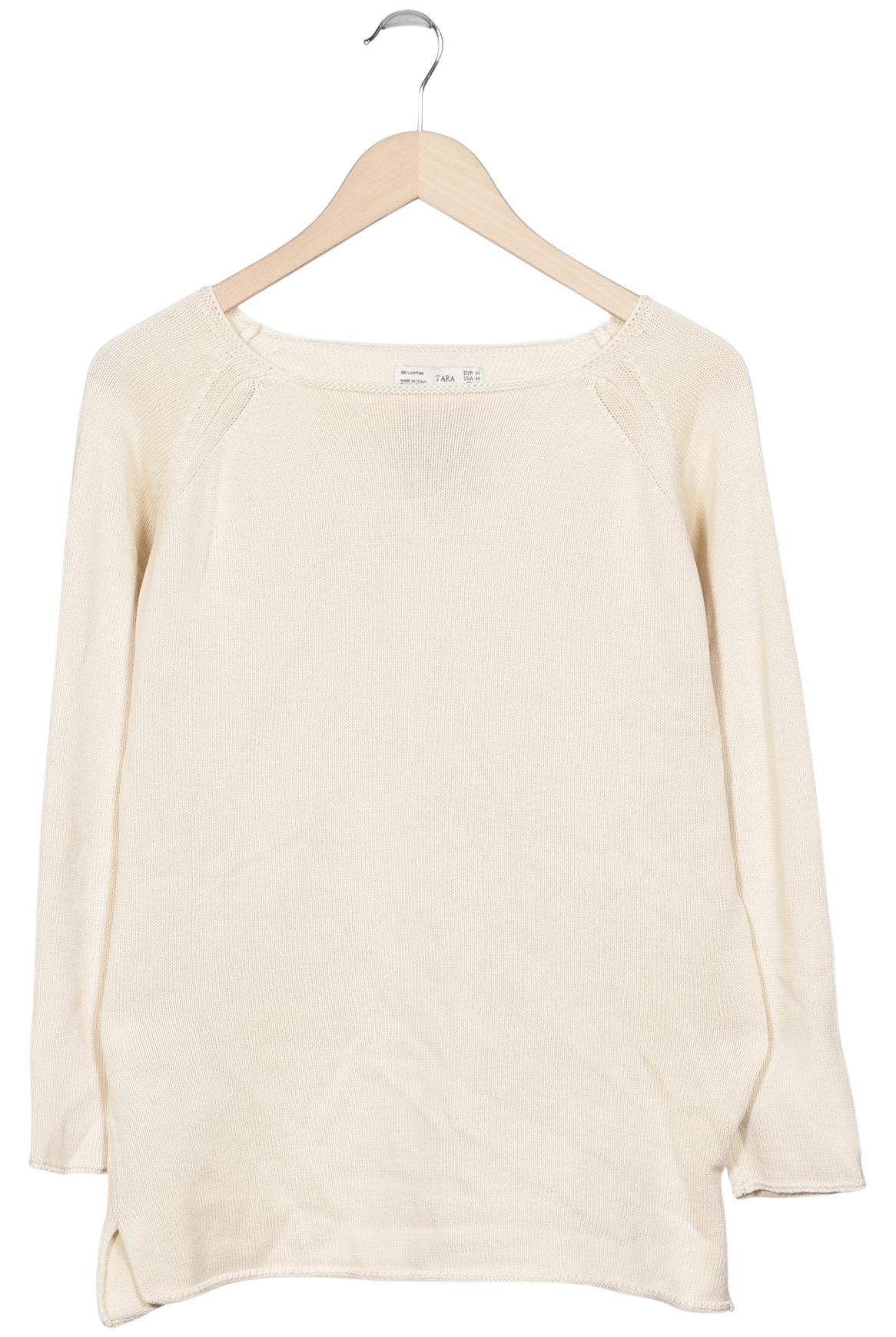 

Zara Damen Pullover, cremeweiß, Gr. 38