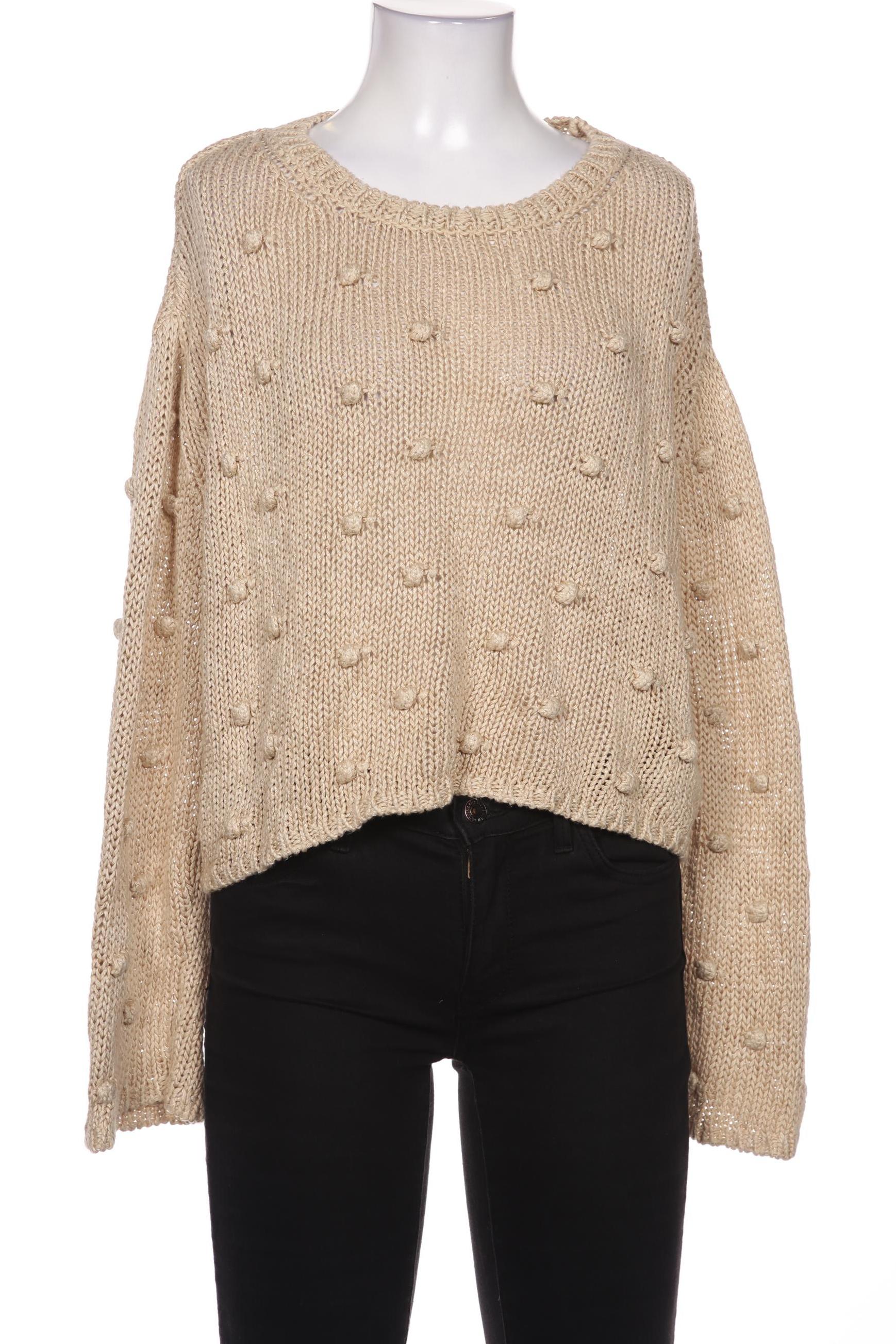 

Zara Damen Pullover, beige, Gr. 36