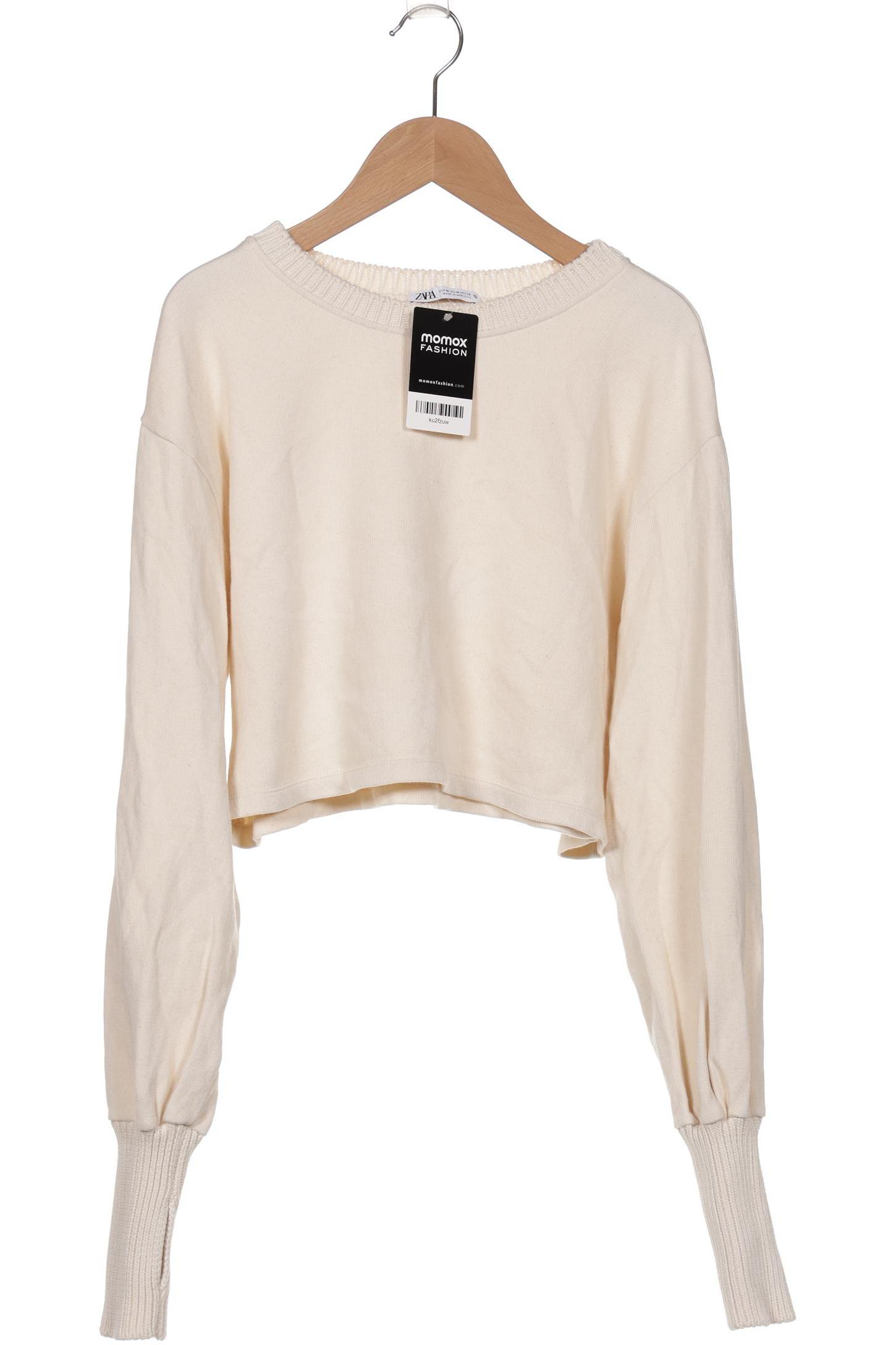 

Zara Damen Pullover, cremeweiß, Gr. 38
